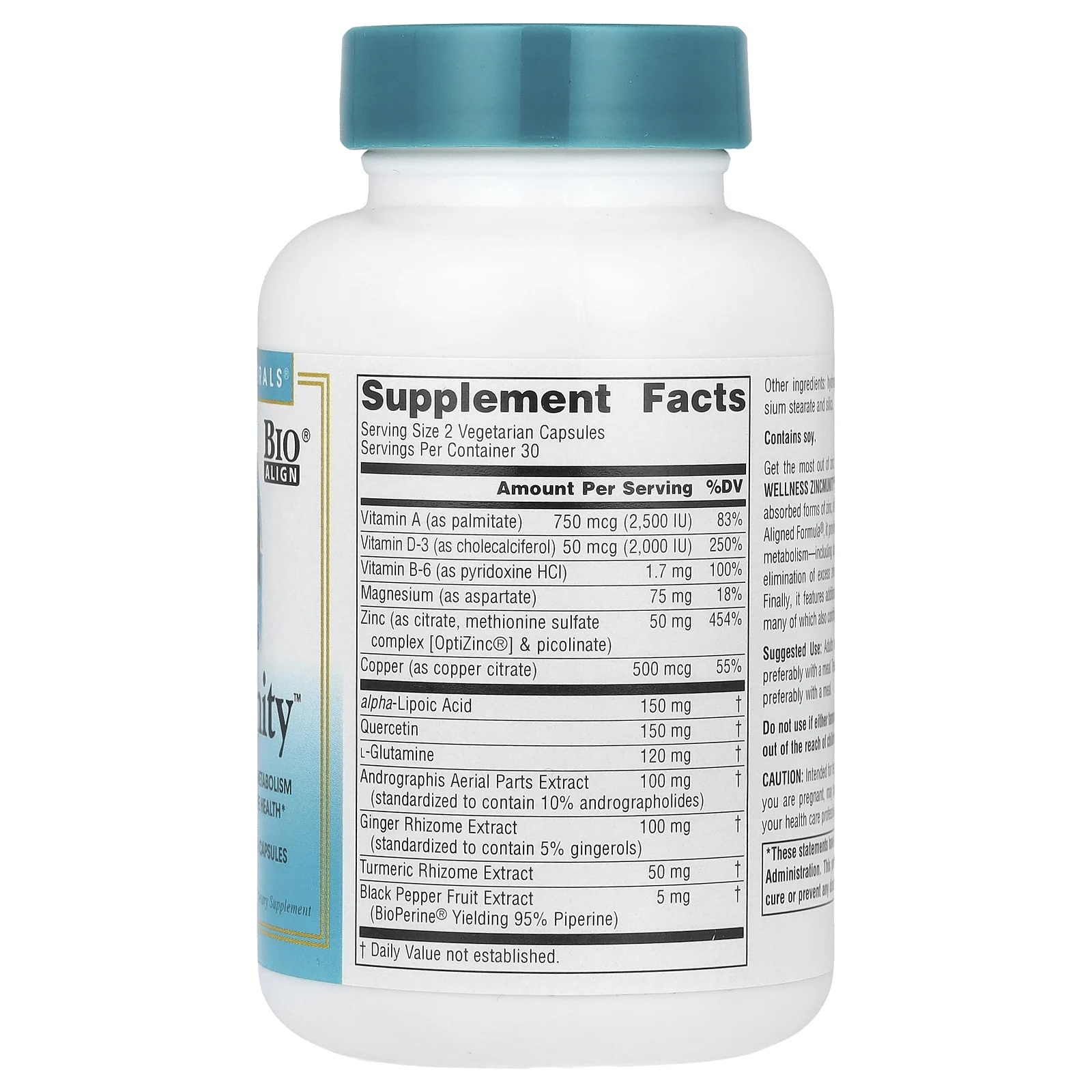 Source Naturals, Wellness, ZincMunity ™, 50 мг, 60 вегетарианских капсул