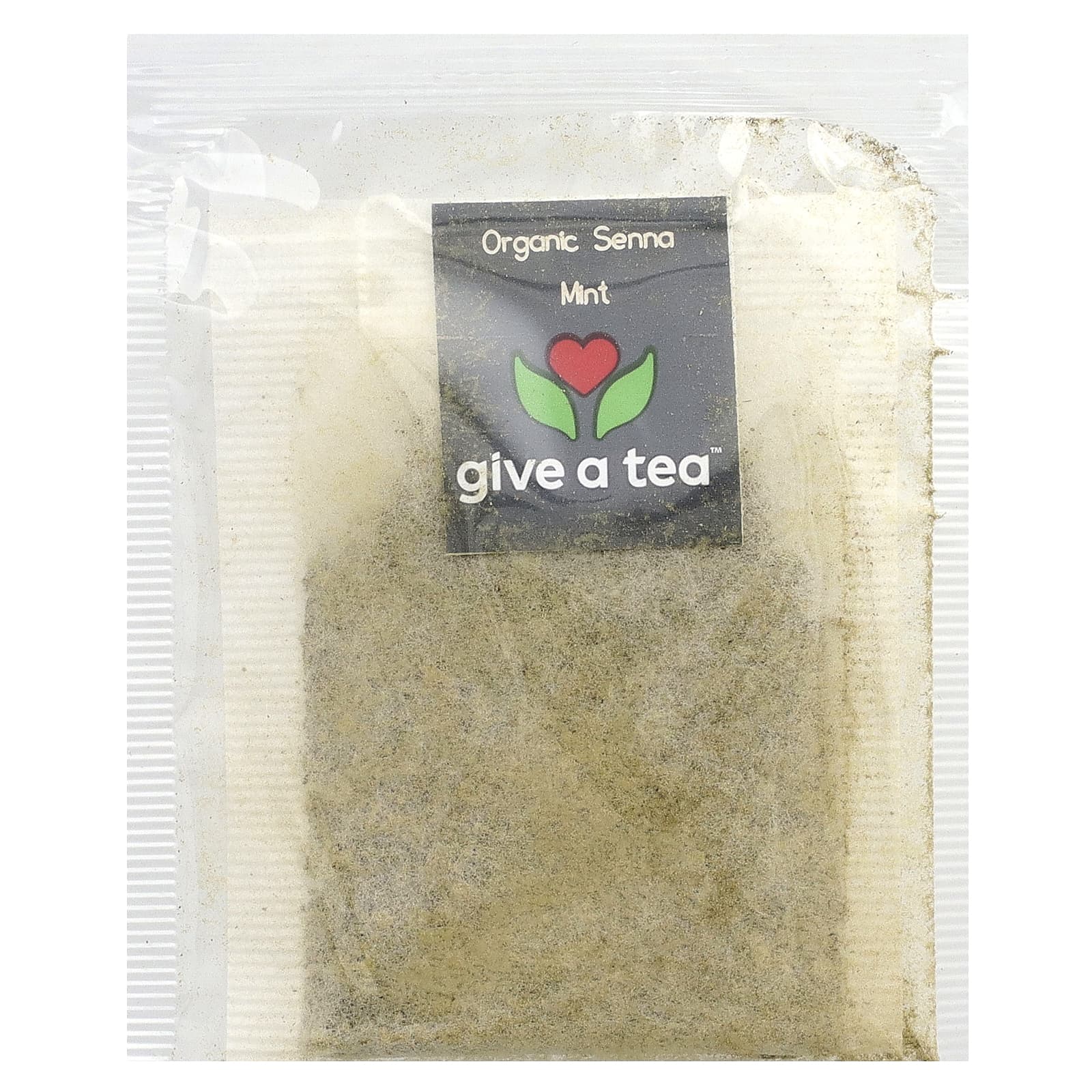 NOW Foods, give a Tea ™, органическая сенна и мята, без кофеина, 24 чайных пакетика, 48 г (1,7 унции)