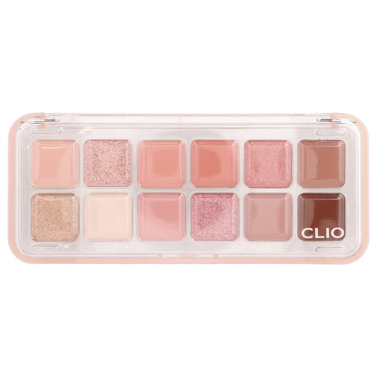 Clio, Pro Eye Palette Air, 09 персиковое яблоко и мате, 1 шт.