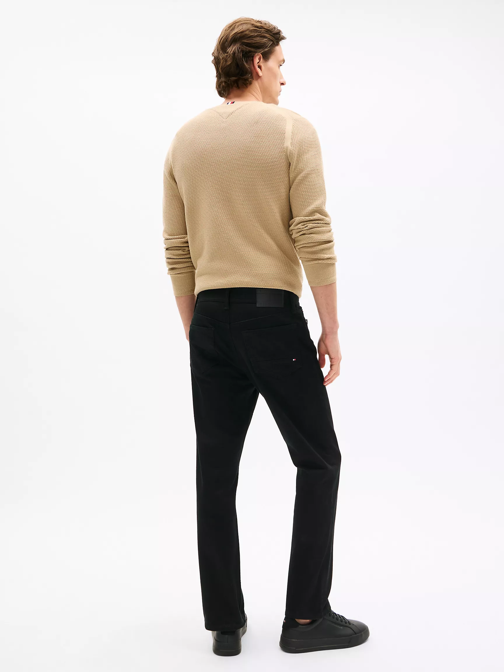 Мужские джинсы Tommy Hilfiger, Черные джинсы прямого кроя