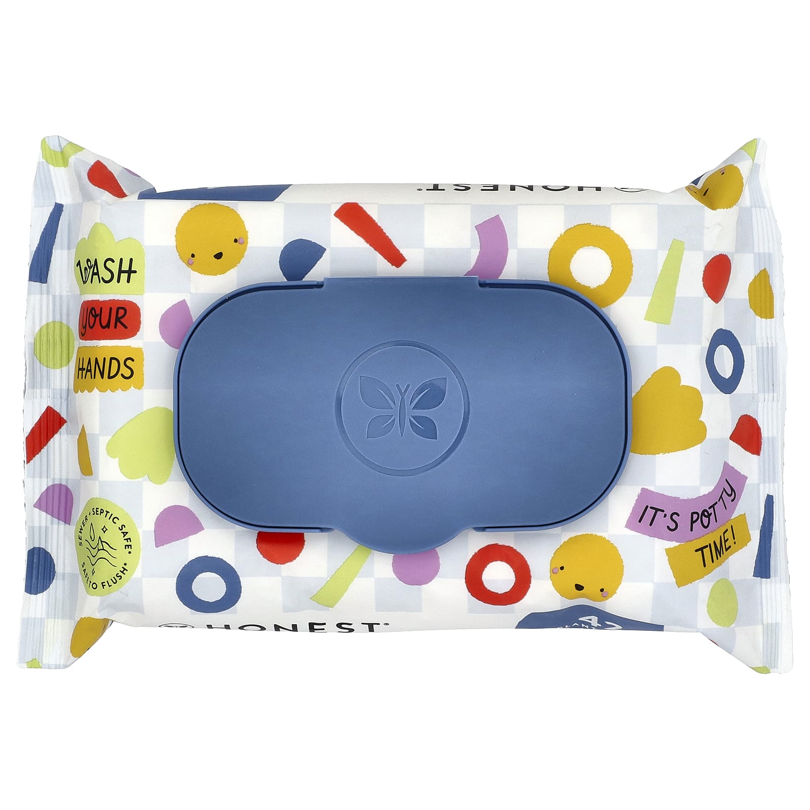 The Honest Company, Little Flushables, без отдушек, 42 салфетки на растительной основе