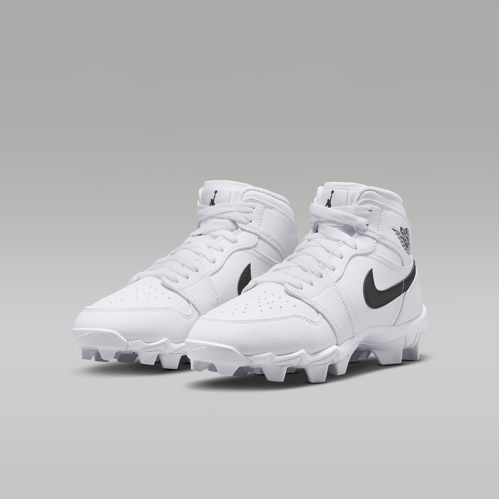 Jordan 1 Mid Little/Big Kids' Cleats