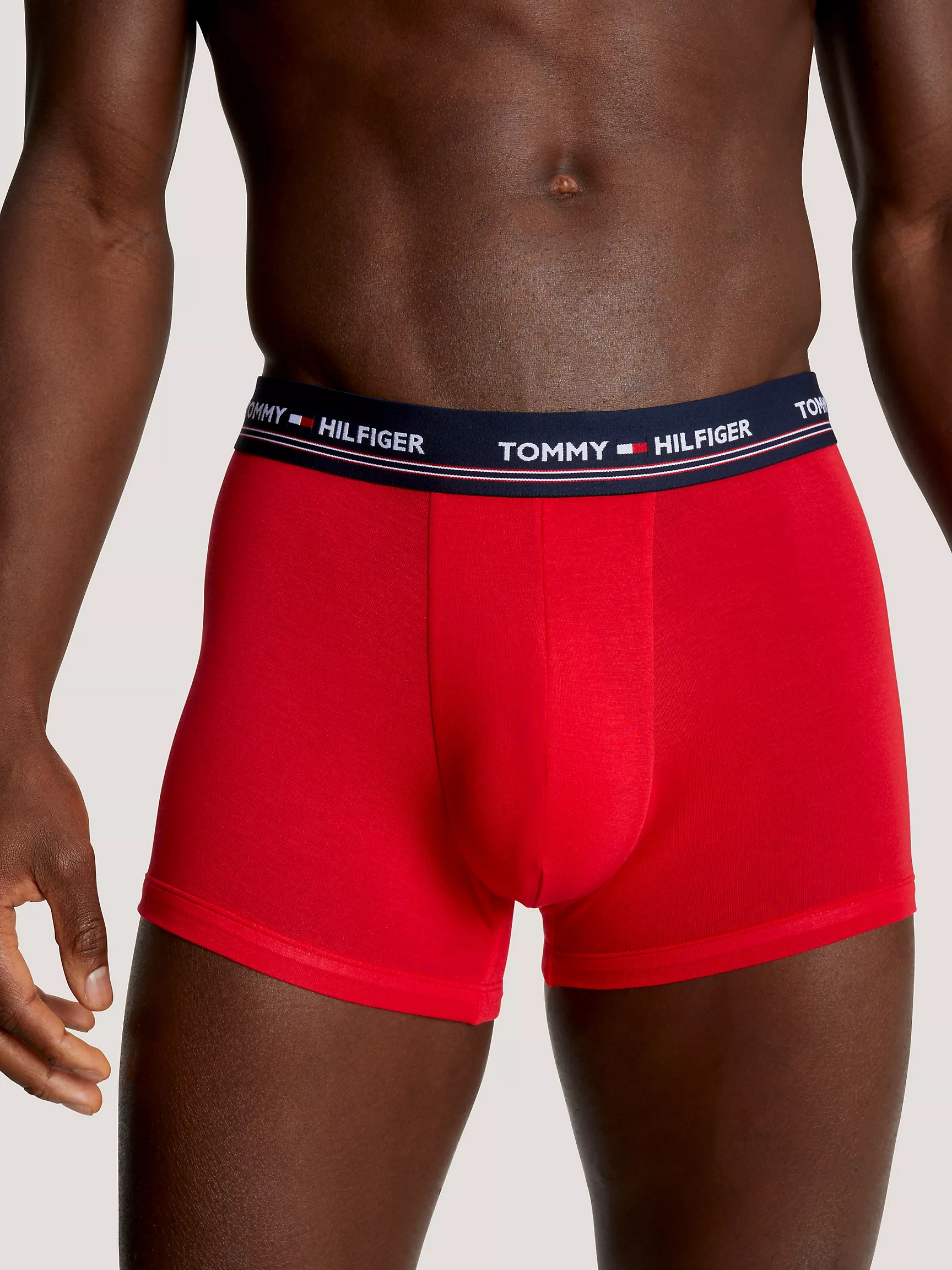 Мужское нижнее белье Tommy Hilfiger, Укороченные трусы-боксеры из эластичного модала (набор 3 шт.)