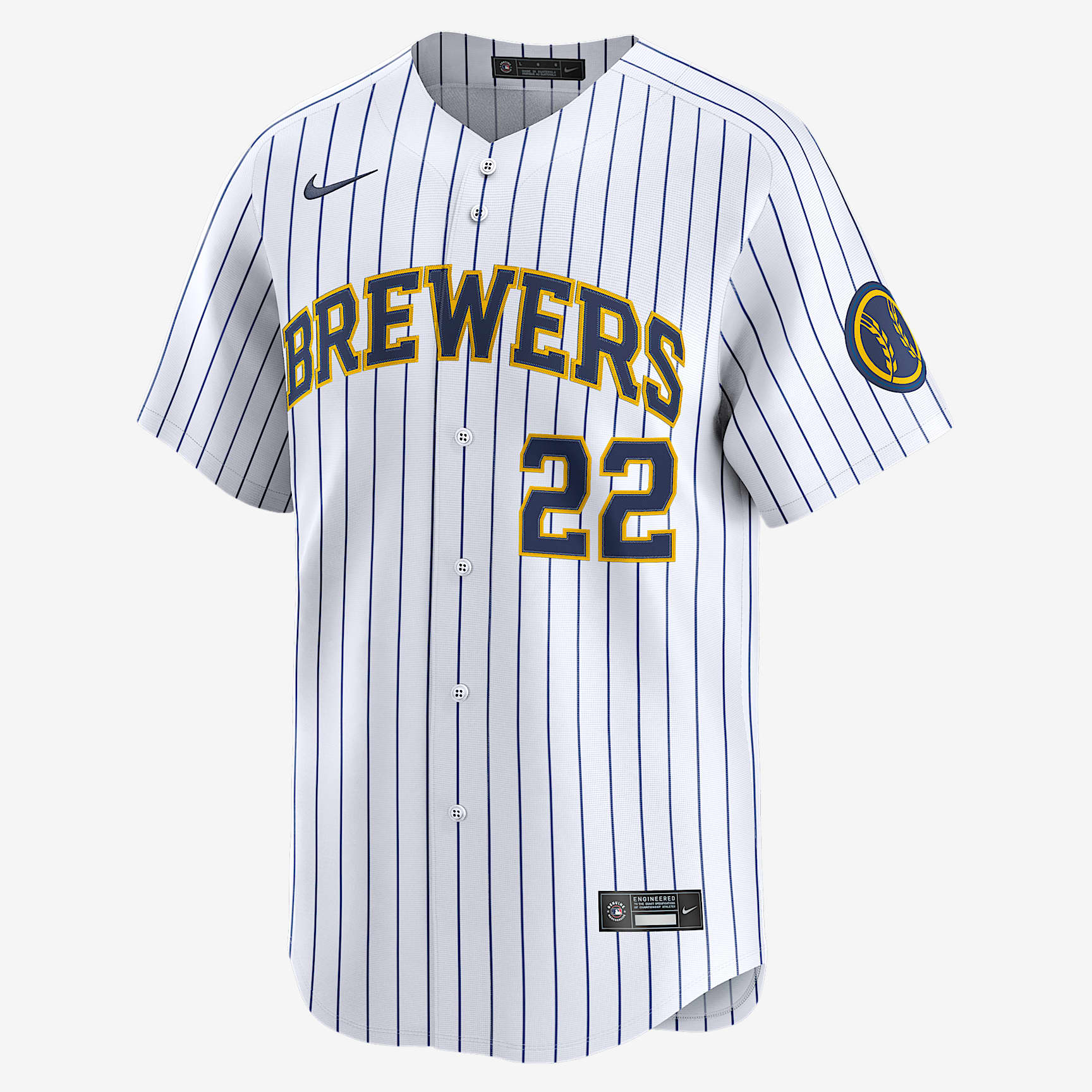 Christian Yelich Milwaukee Brewers Men's Nike Dri-FIT ADV MLB Limited Jersey