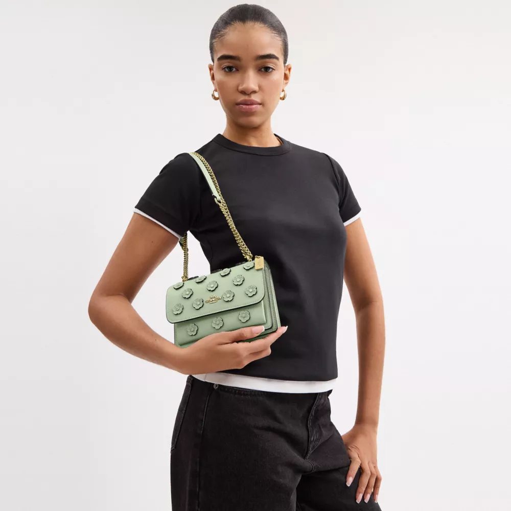 Сумка COACH Mini Klare Crossbody Bag With Floral Applique