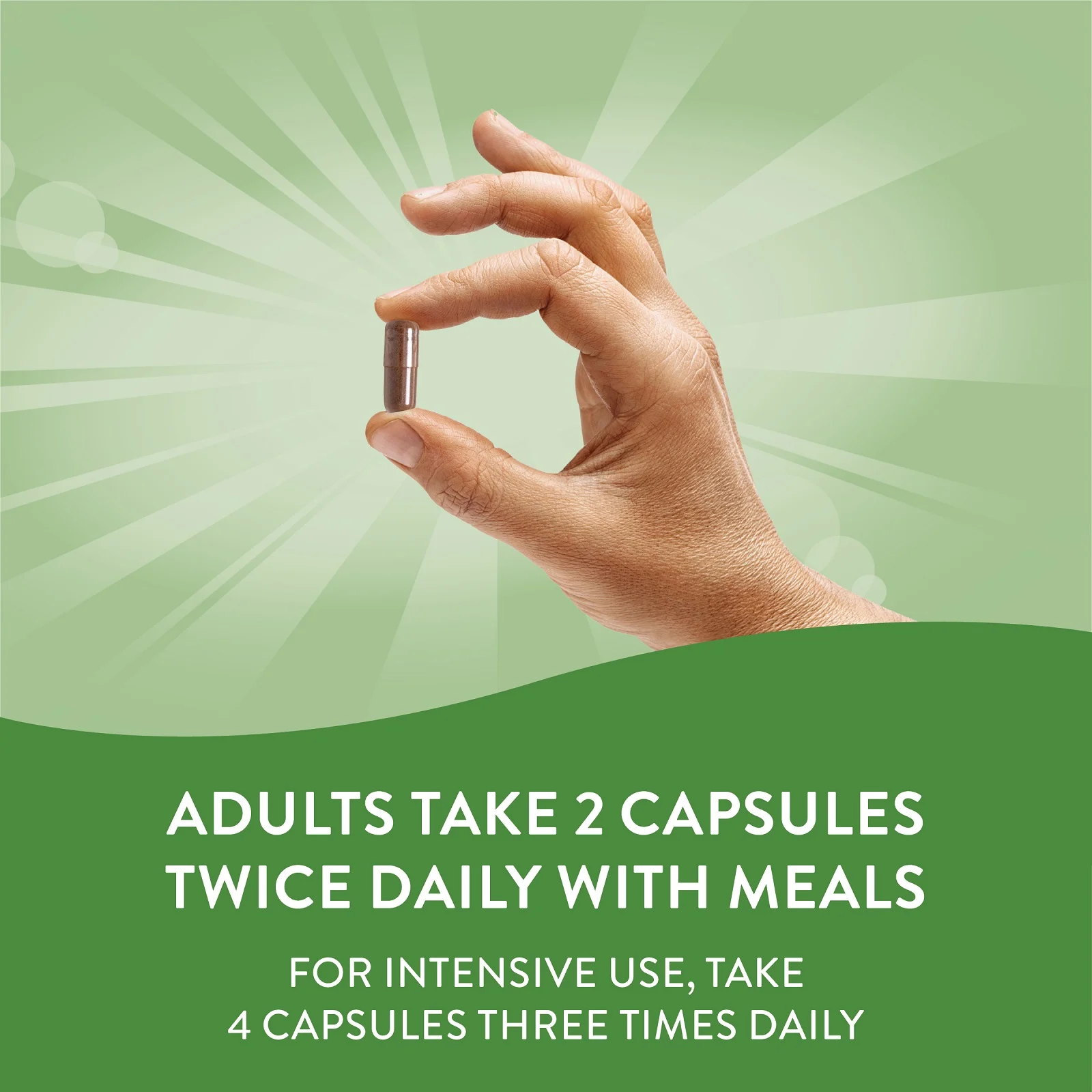 Nature's Way, кора муравьиного дерева, внутренний слой, 1090 мг, 180 веганских капсул (545 мг в 1 капсуле)