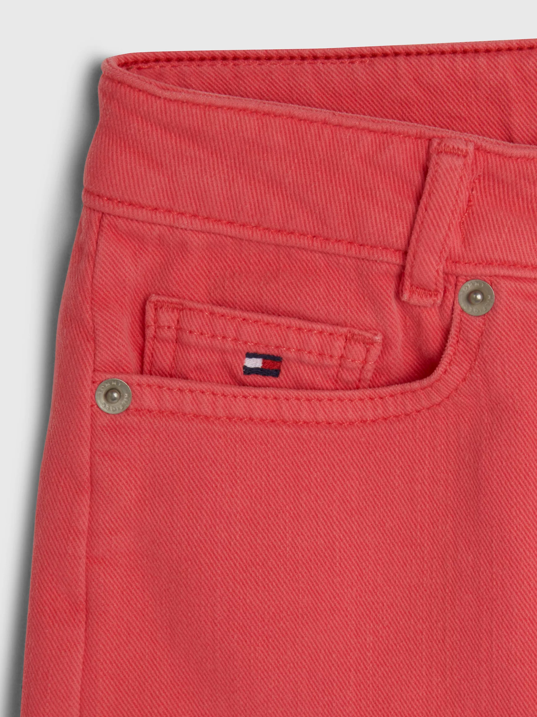 Короткие шорты для девочек Tommy Hilfiger, Детские джинсовые шорты