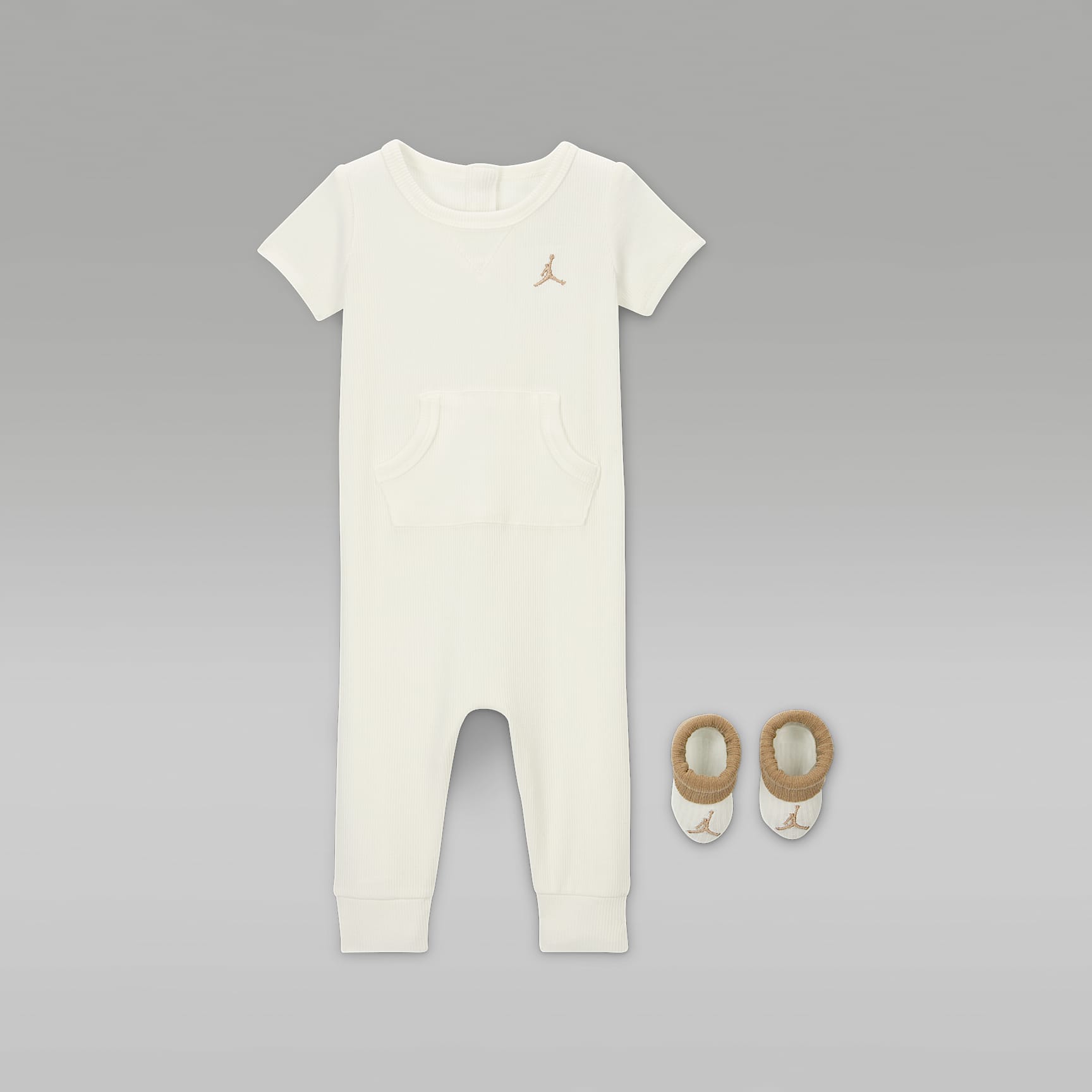 Jordan Baby Essential 2-Piece Short Sleeve Coverall Set