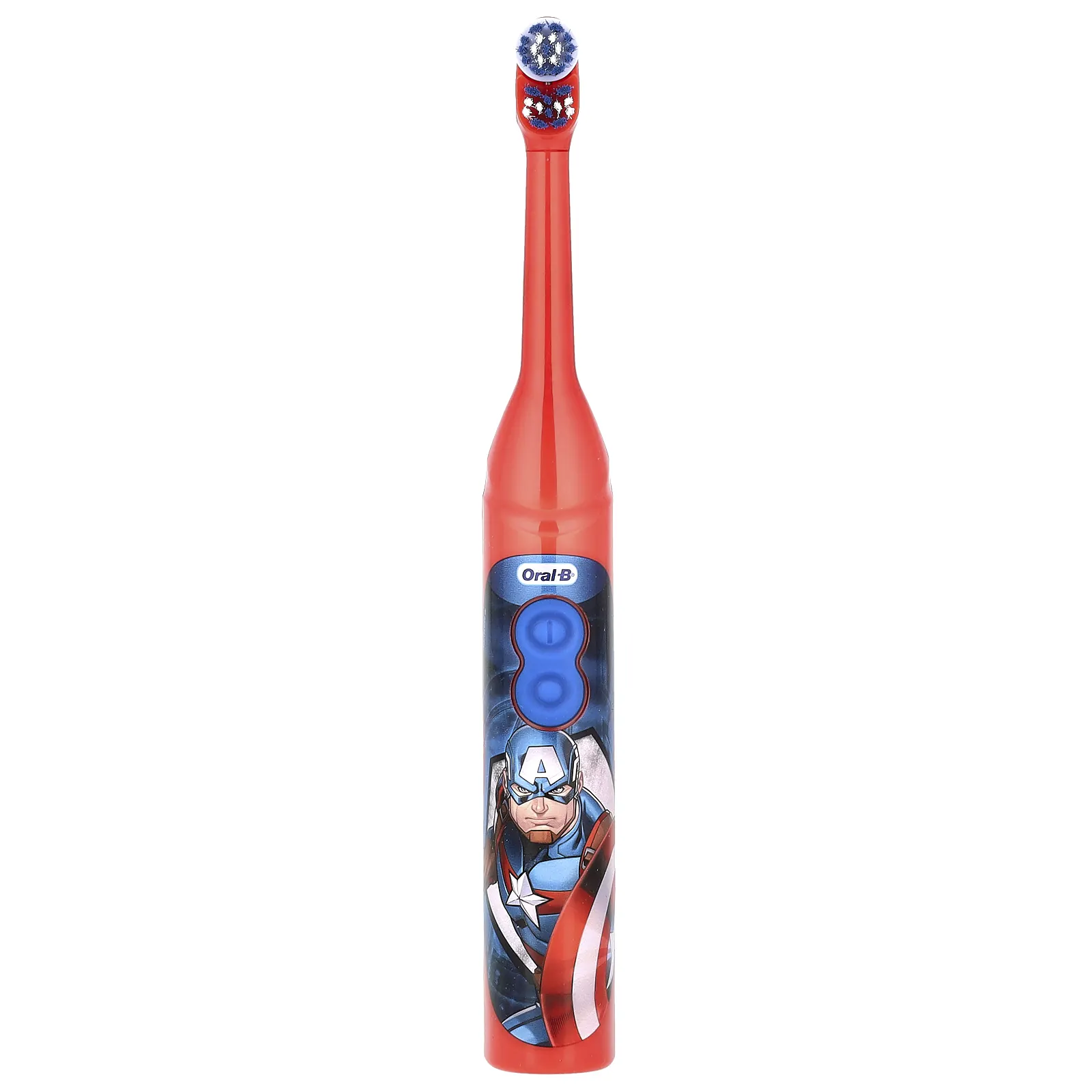 Oral-B, Зубная щетка на батарейках, мягкая, для детей от 3 лет, Marvel Avengers, 1 зубная щетка