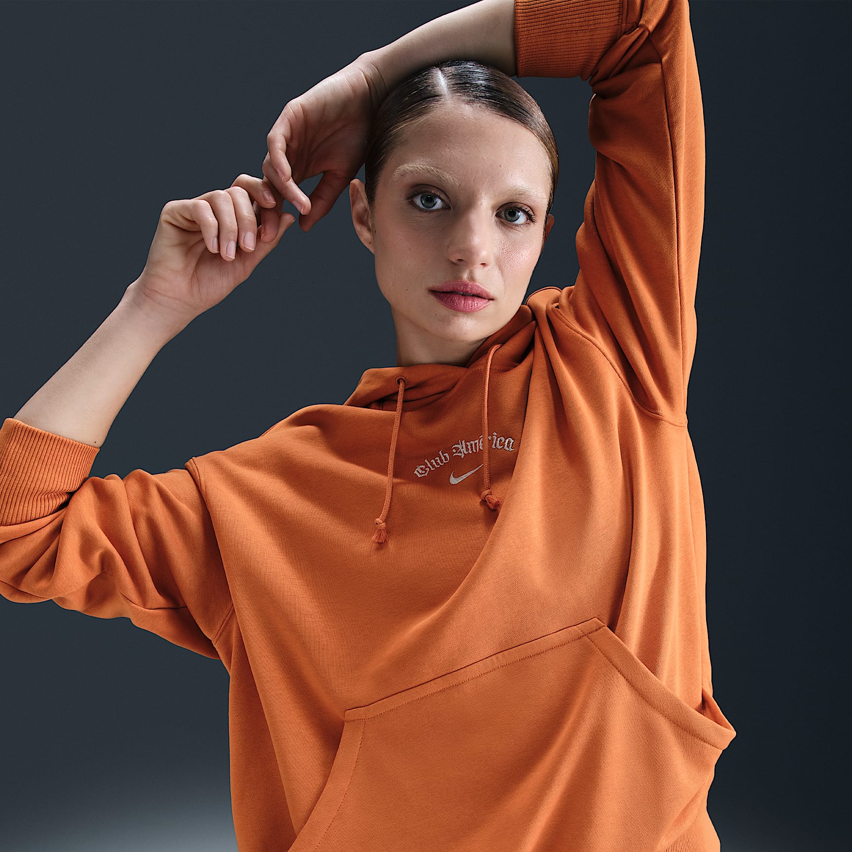 Club América Phoenix Fleece Special Edition Women's Nike Soccer Oversized Pullover Hoodie