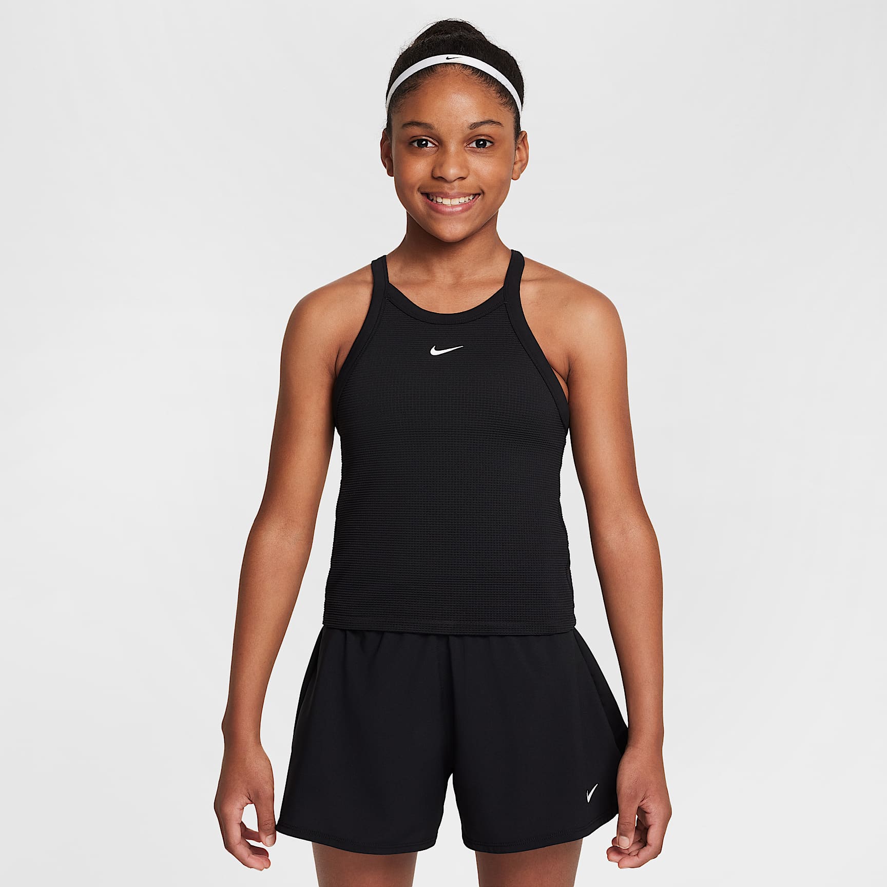 Nike Girls' High-Neck Tank Top