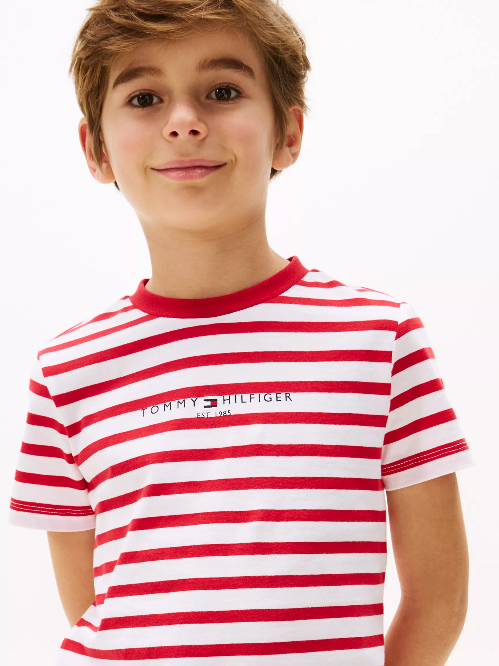 Комплект из топа и шорт для мальчика Tommy Hilfiger, Детский комплект: футболка с логотипом Tommy и шорты