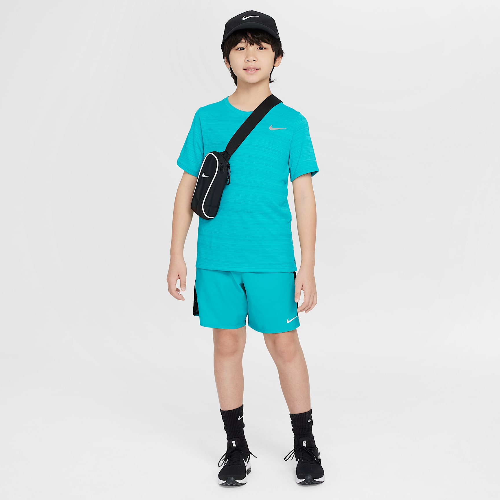 Nike Dri-FIT Miler Big Kids' (Boys') Training Top
