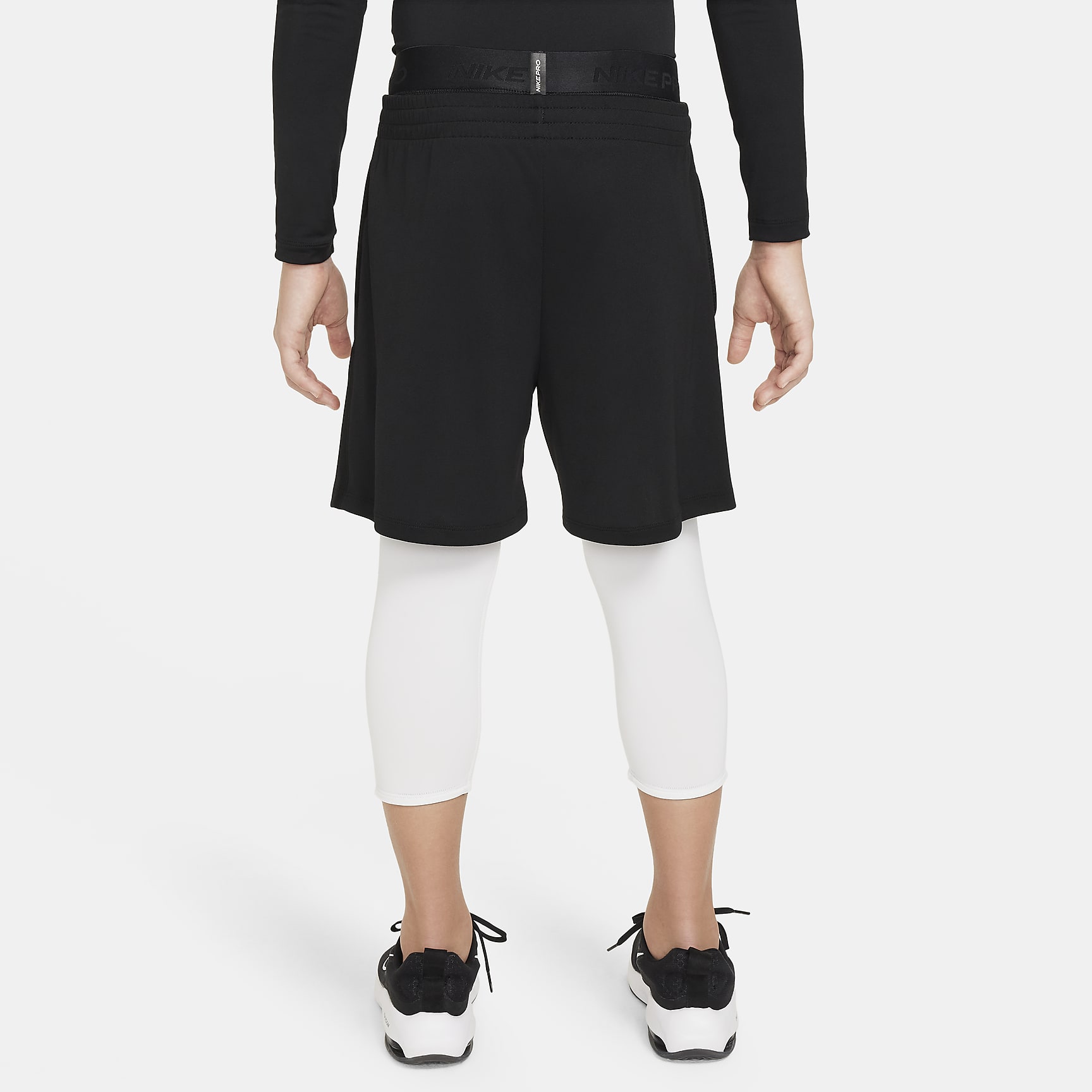 Nike Pro Big Kids' (Boys') Dri-FIT 3/4-Length Tights
