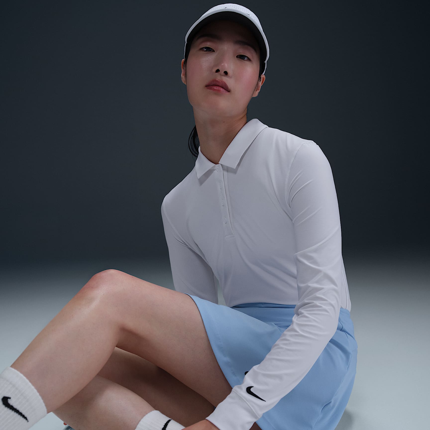 Nike Victory Women's Dri-FIT Long-Sleeve Polo