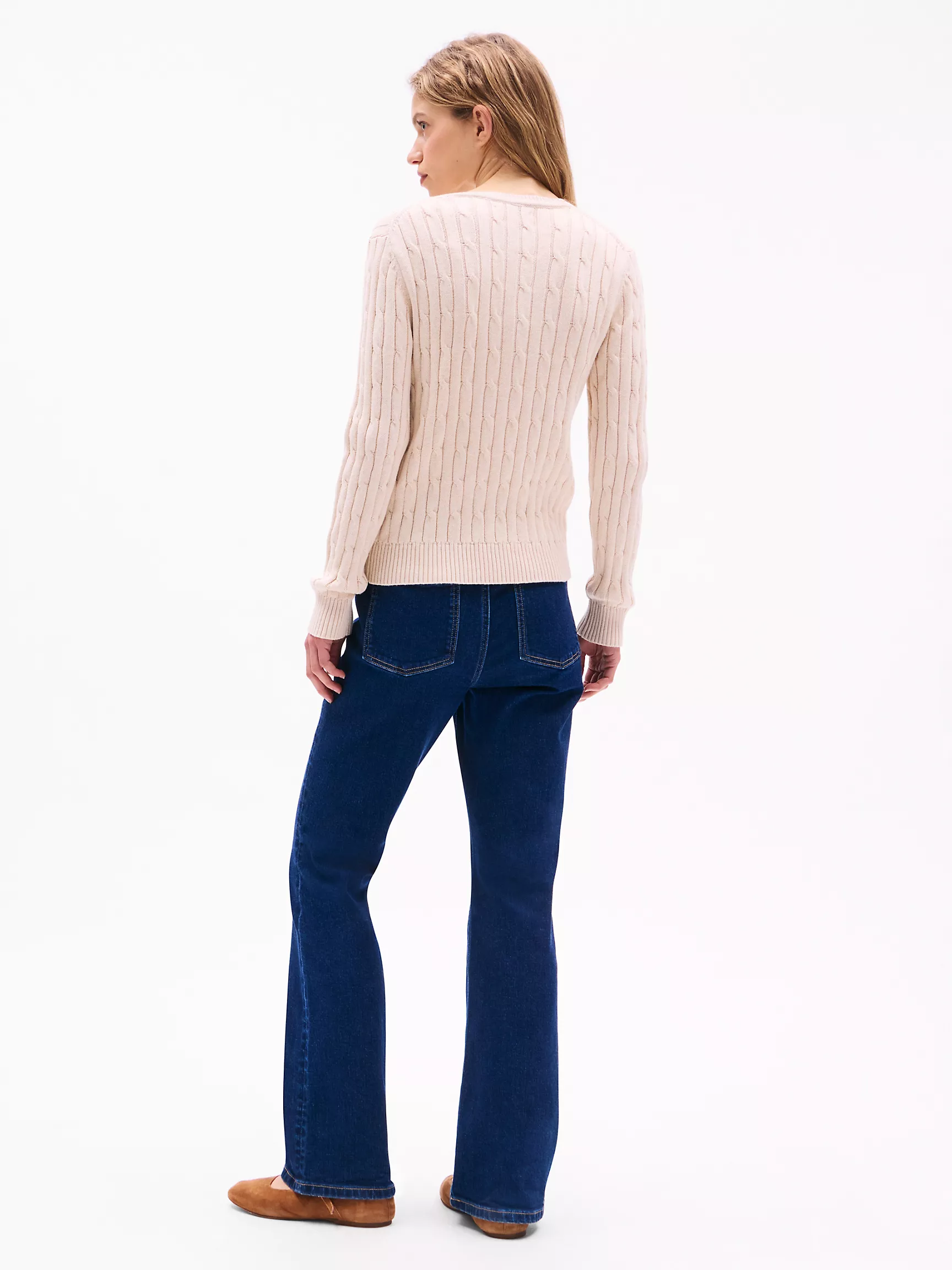 Женский свитер Tommy Hilfiger, Кардиган с узором "косы"