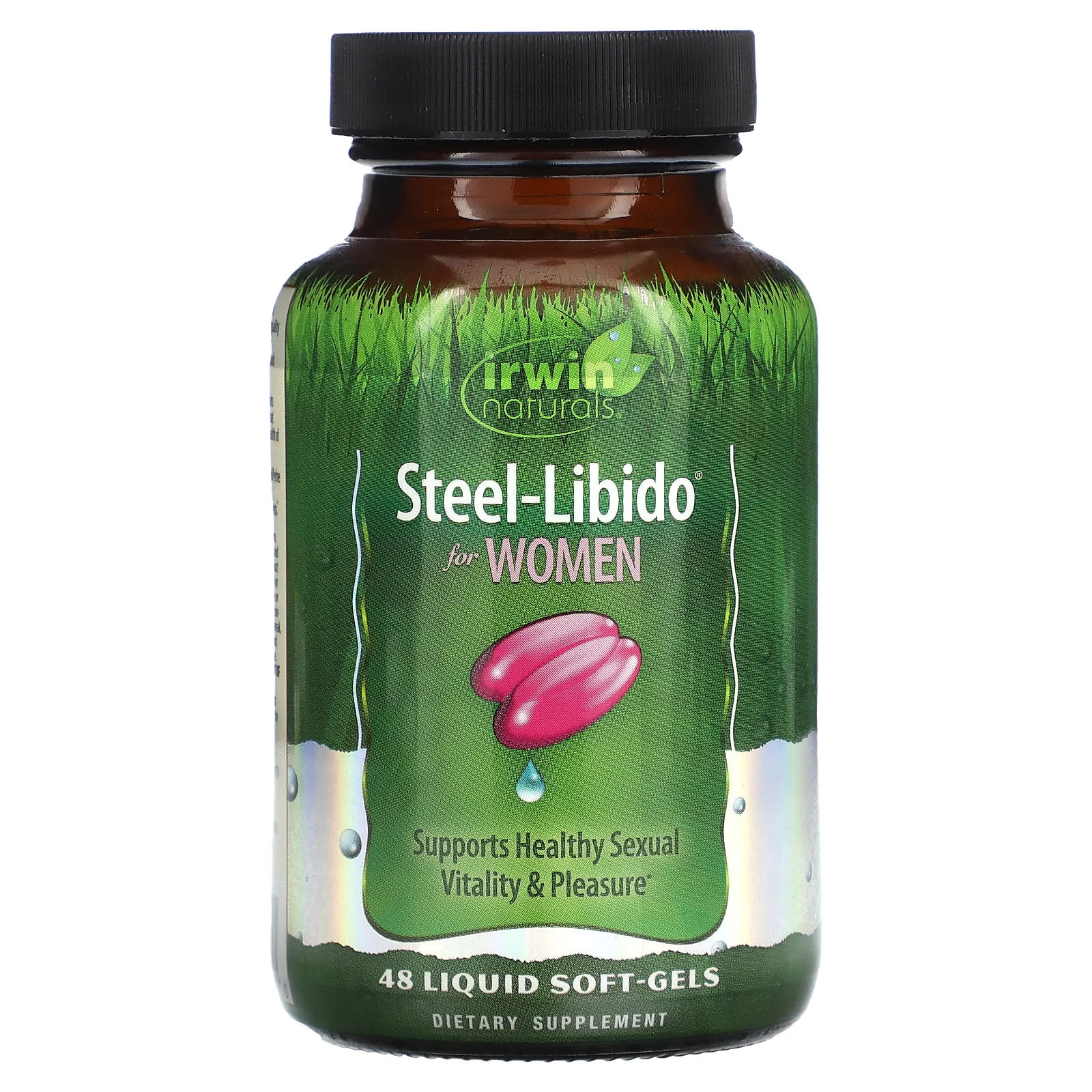 Irwin Naturals, Steel-Libido, для женщин, 48 капсул с жидкостью