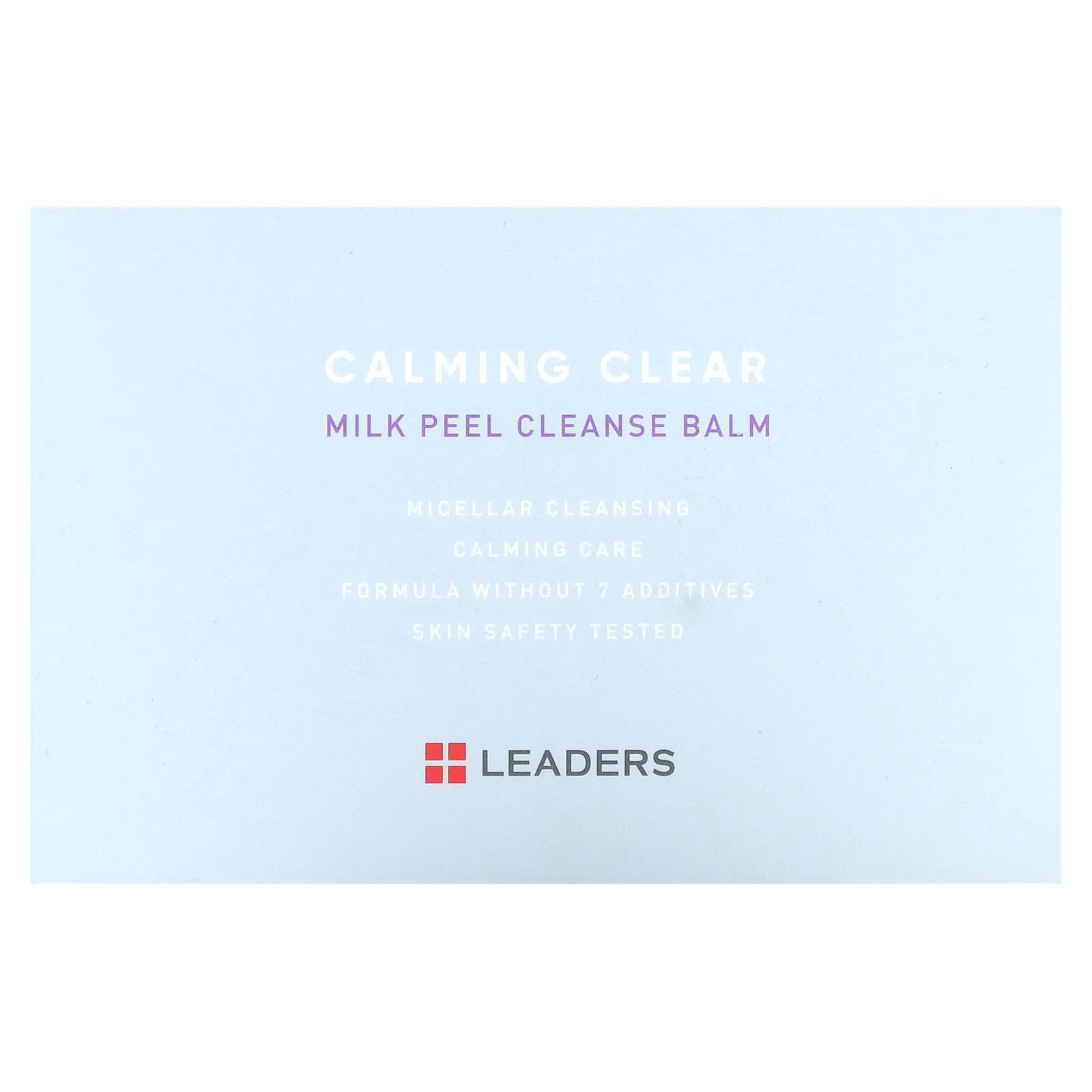 Leaders, Calming Clear, очищающий бальзам с молочным пилингом, 180 мл (6,08 жидк. Унции)