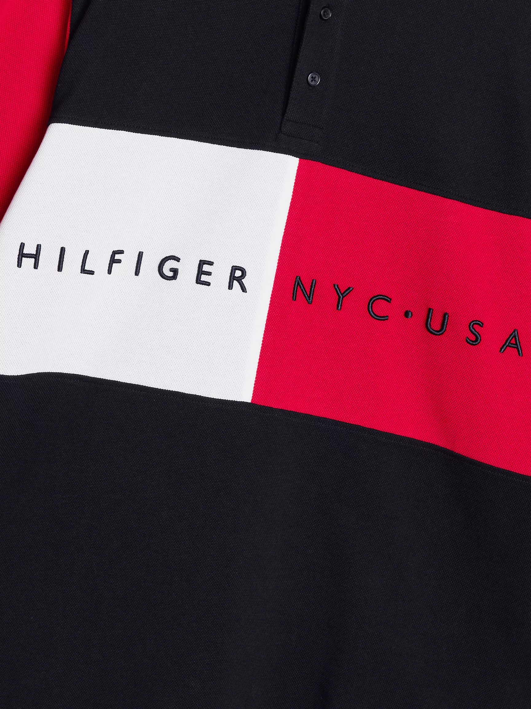 Мужское регби Tommy Hilfiger, Поло Hilfiger Team в стиле регби