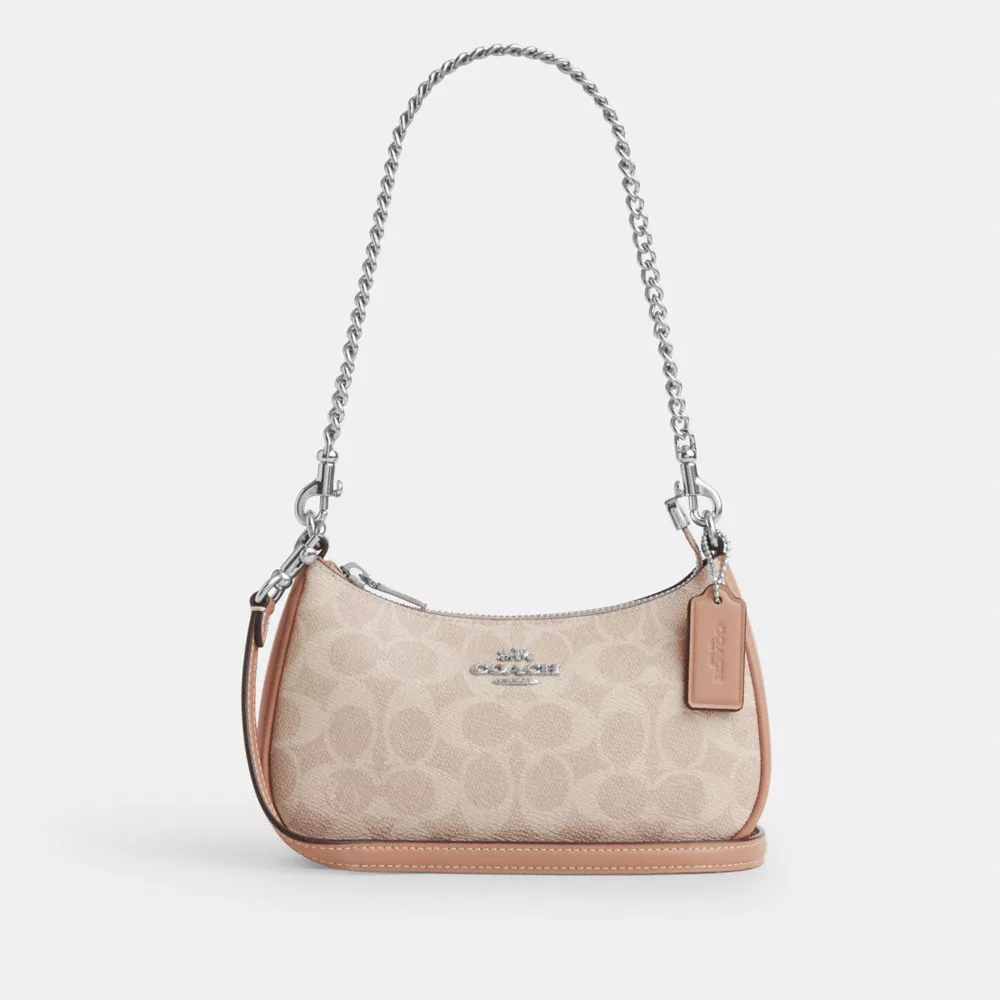 Сумка COACH Teri Mini Crossbody Bag In Signature Canvas