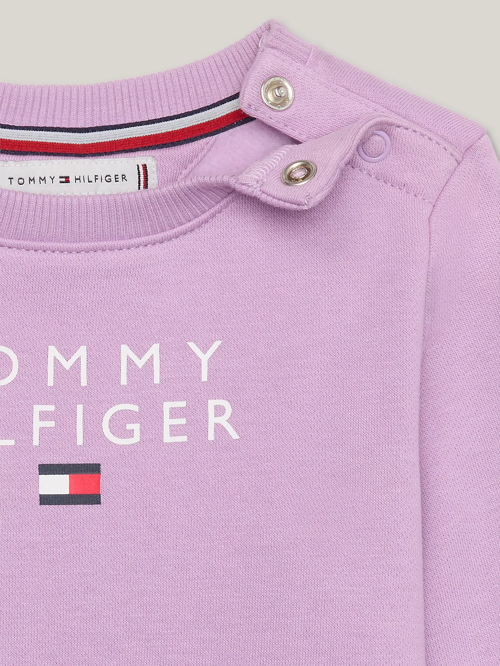 Толстовка для девочек Tommy Hilfiger, Детский свитшот Hilfiger с круглым вырезом