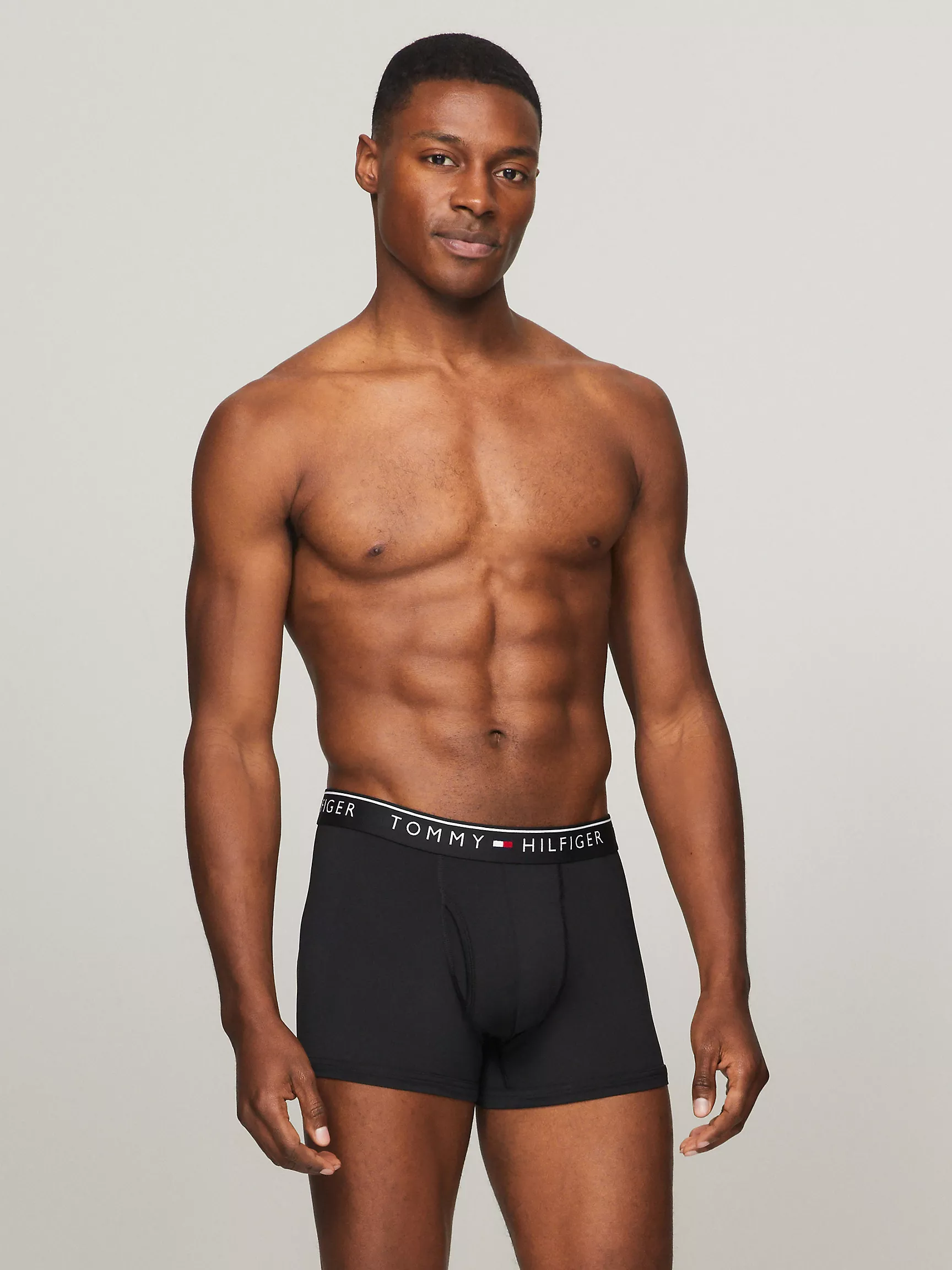 Мужское нижнее белье Tommy Hilfiger, Микрофибровые трусы-боксёры TH (набор 3 шт.)