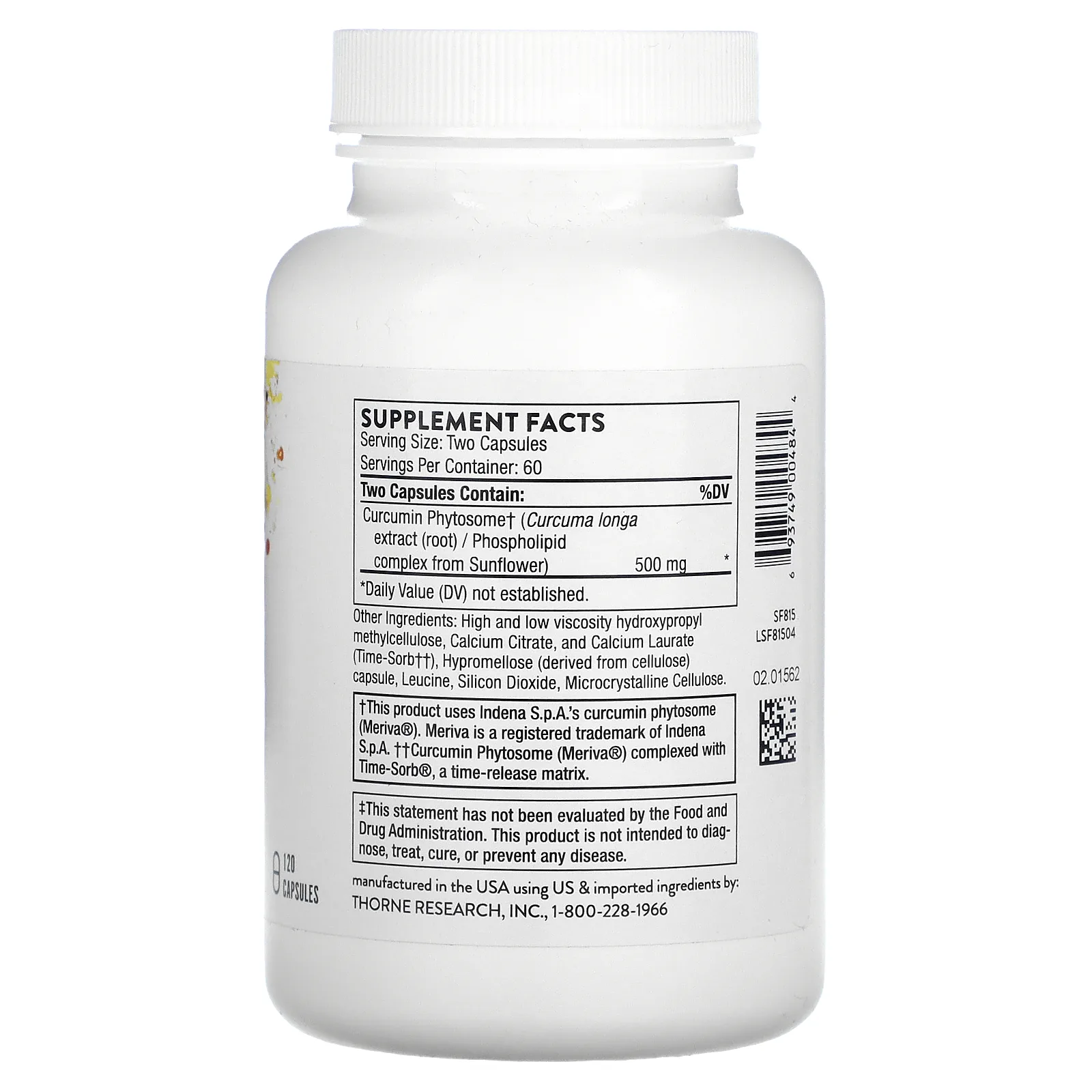 Thorne, Meriva-SF, 120 капсул