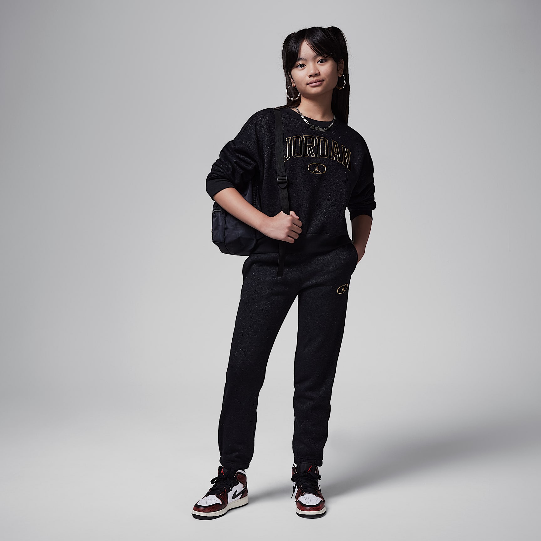 Jordan 1st Baby Blue Big Kids' Pants