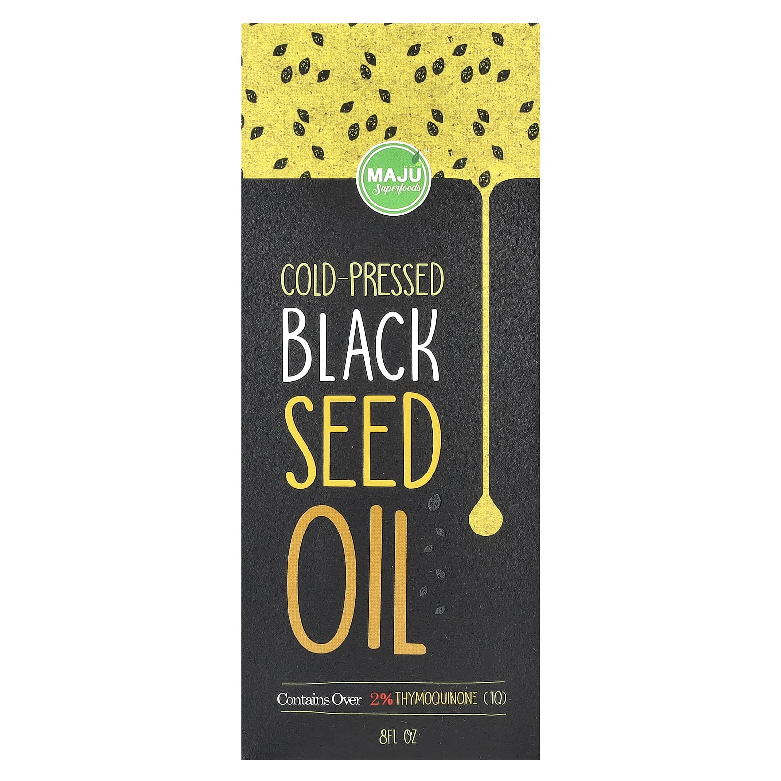 Maju Superfoods, масло черного тмина холодного отжима, 240 мл (8 жидк. унций)