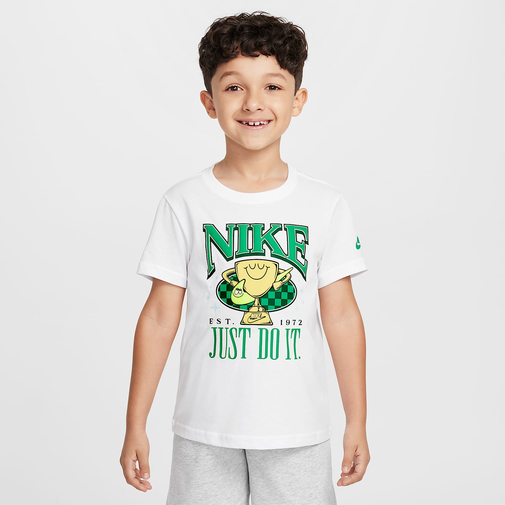 Nike Little Kids' Ace Your Game 2-Piece Jersey Shorts Set