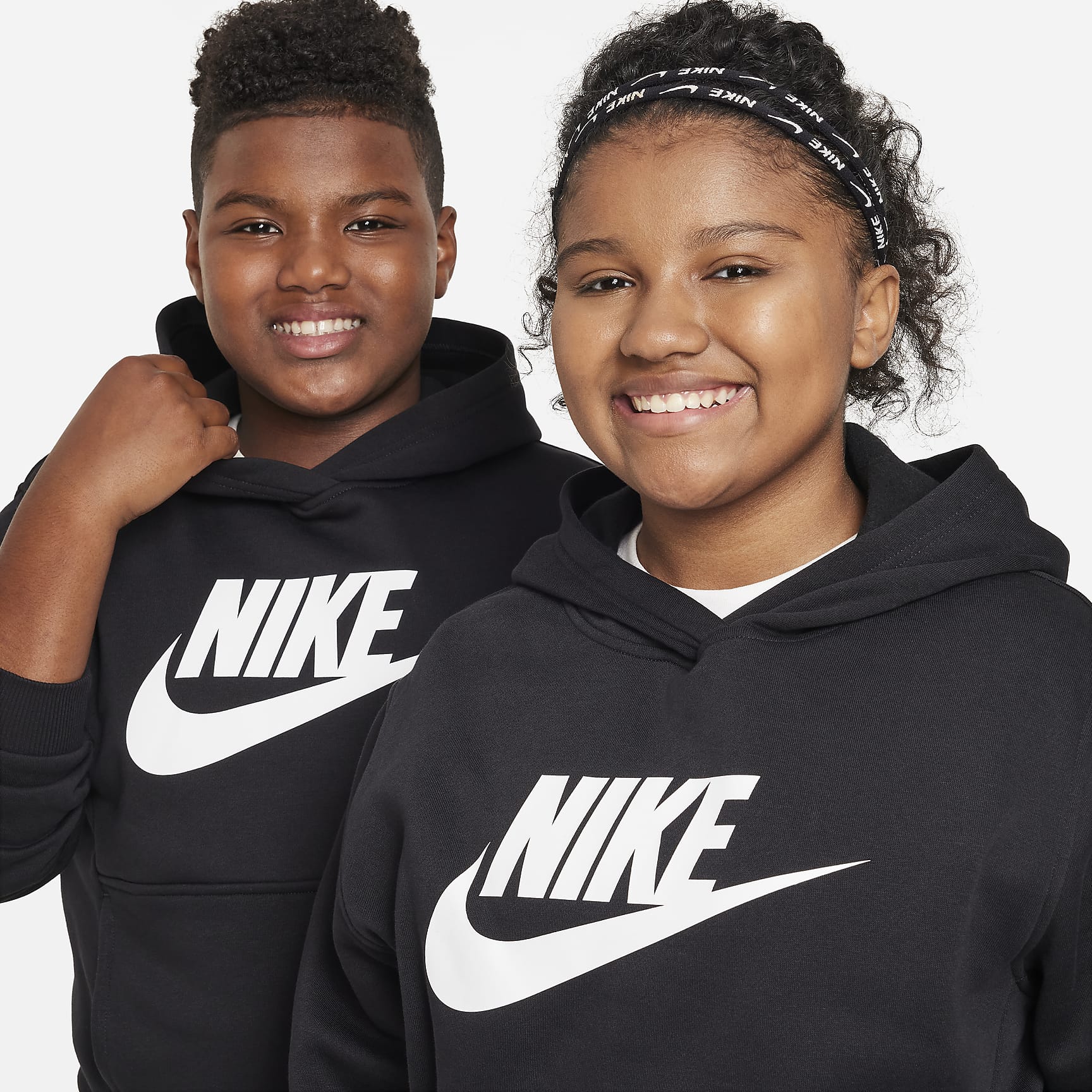 Nike Sportswear Club Fleece Big Kids' Hoodie (Extended Size)