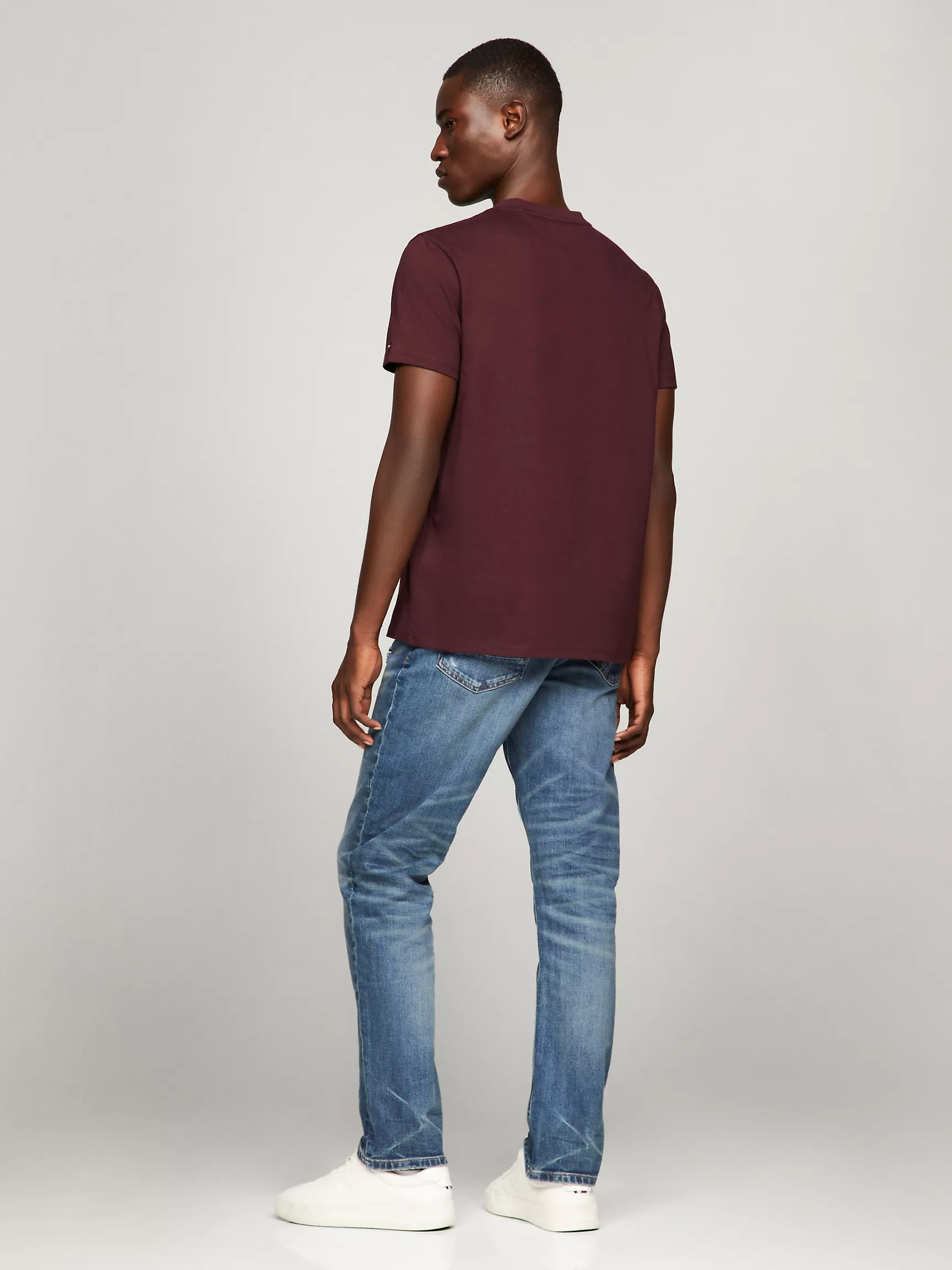 Мужская футболка Tommy Hilfiger, Футболка с вышитым логотипом Heritage Crest