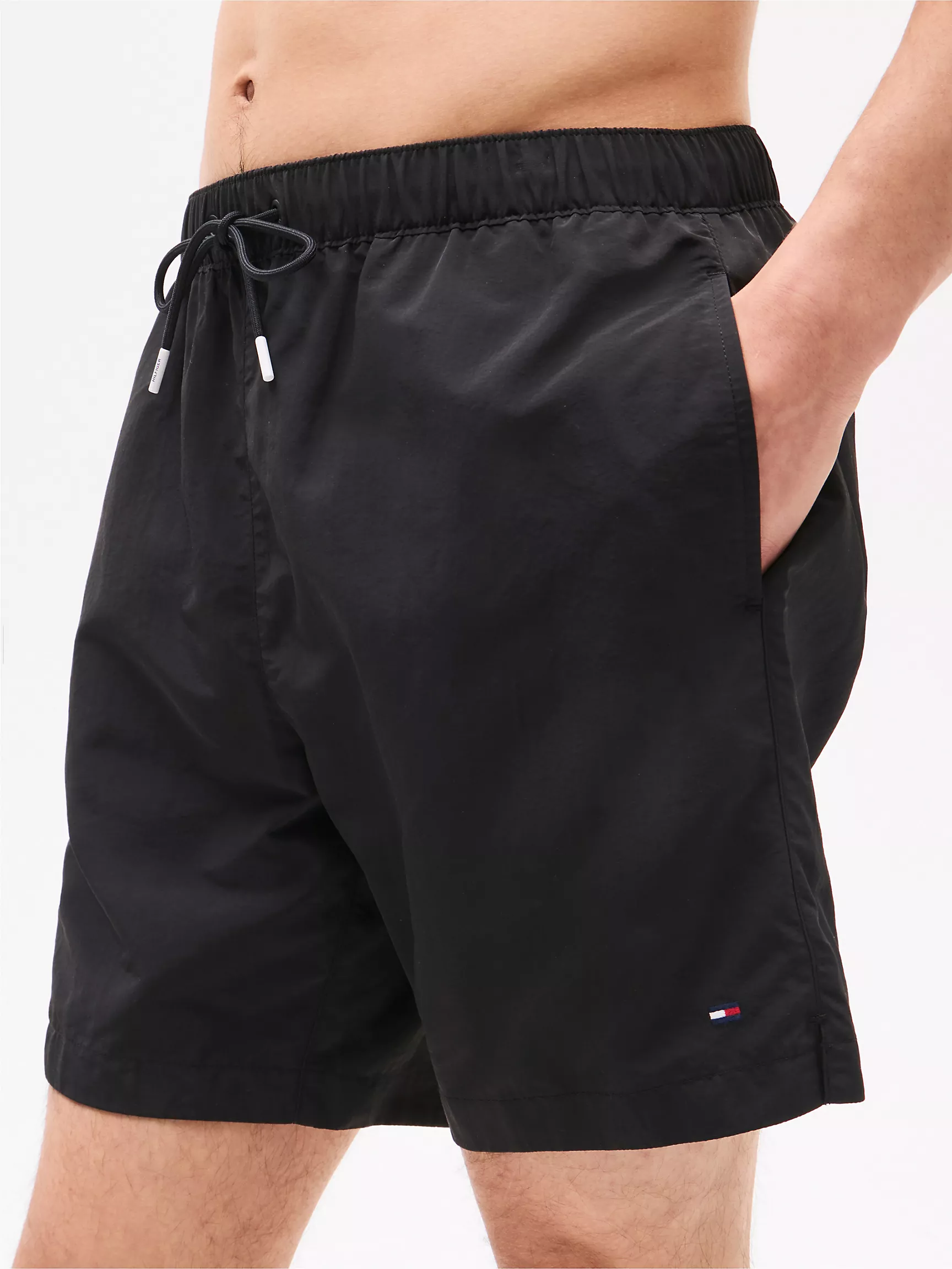 Мужские купальники Tommy Hilfiger, Однотонные плавательные шорты (7 дюймов)