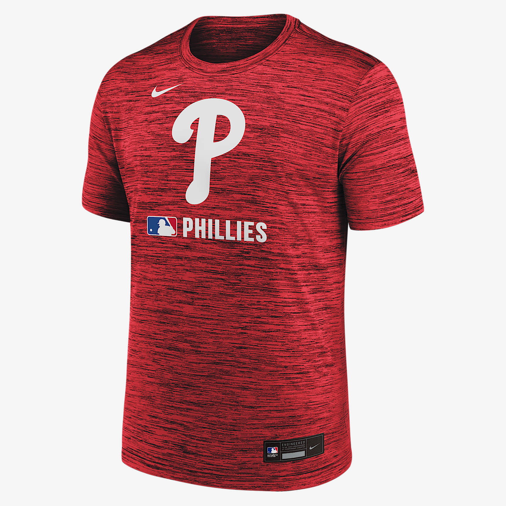 Philadelphia Phillies Authentic Collection Velocity Men's Nike Dri-FIT MLB T-Shirt