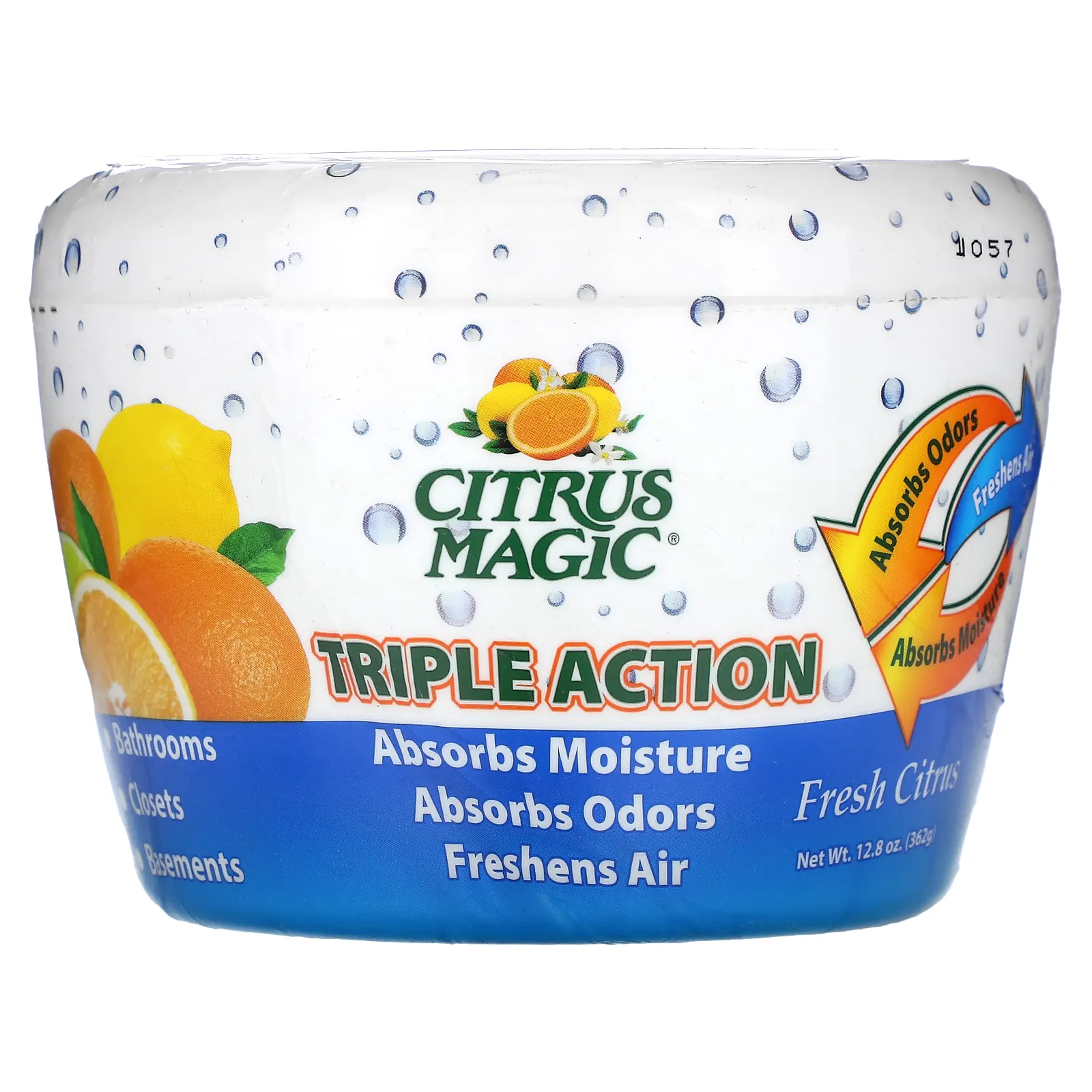 Citrus Magic, Triple Action, свежий цитрус, 362 г (12,8 унции)