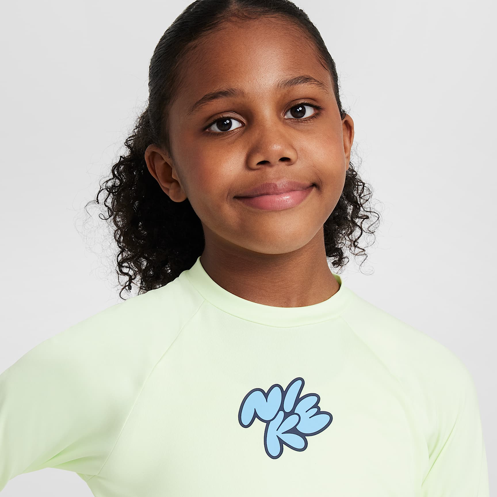 Nike Swim Big Kids' (Girls') Dri-FIT Long-Sleeve Hydroguard