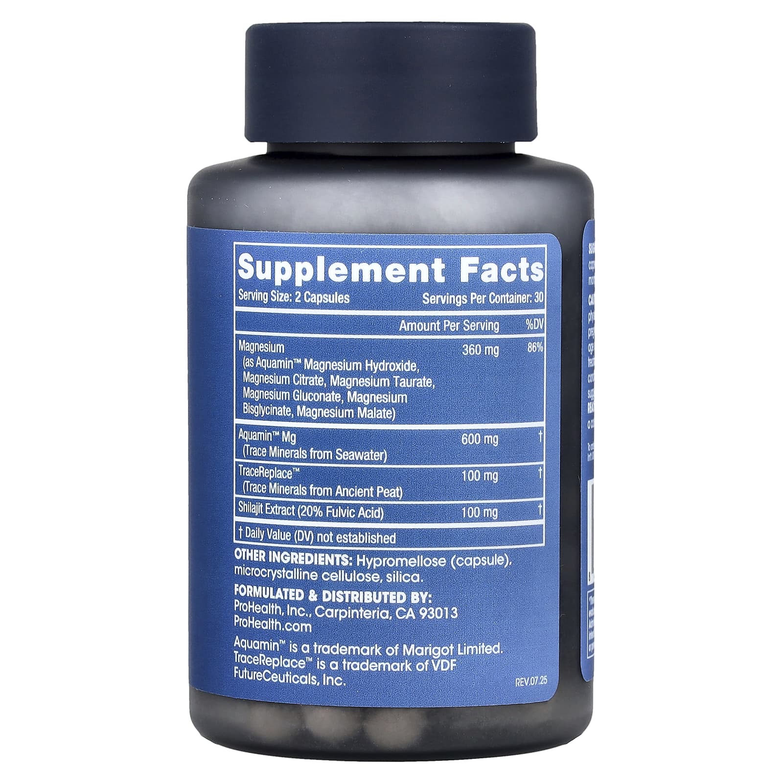 ProHealth Longevity, Morning Mag™, мультиминералы, 60 капсул