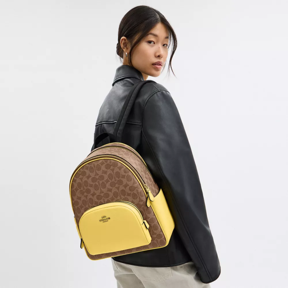 Рюкзак COACH Court Backpack In Signature Canvas