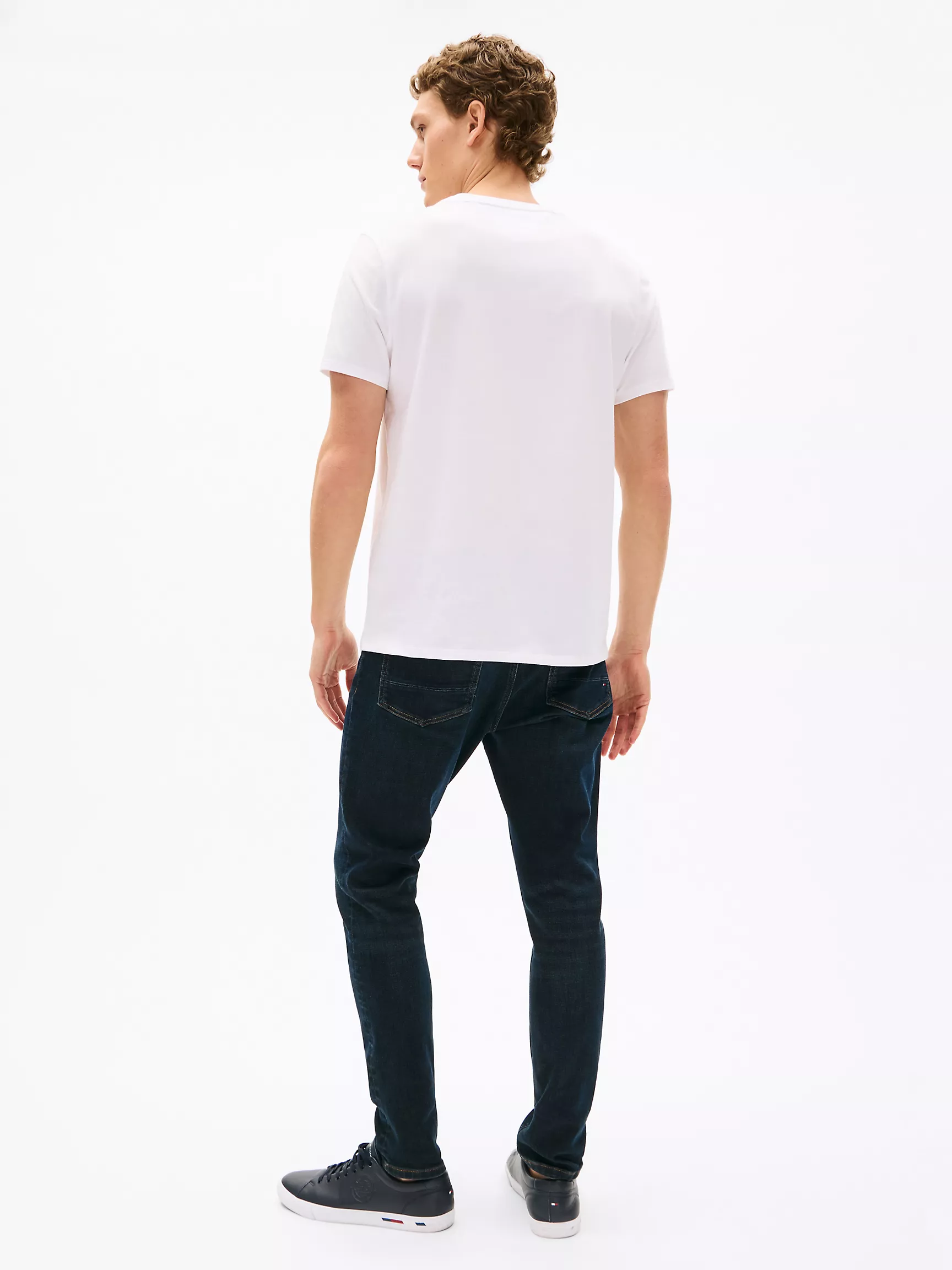 Мужская футболка Tommy Hilfiger, Футболка с фирменным логотипом в рамке