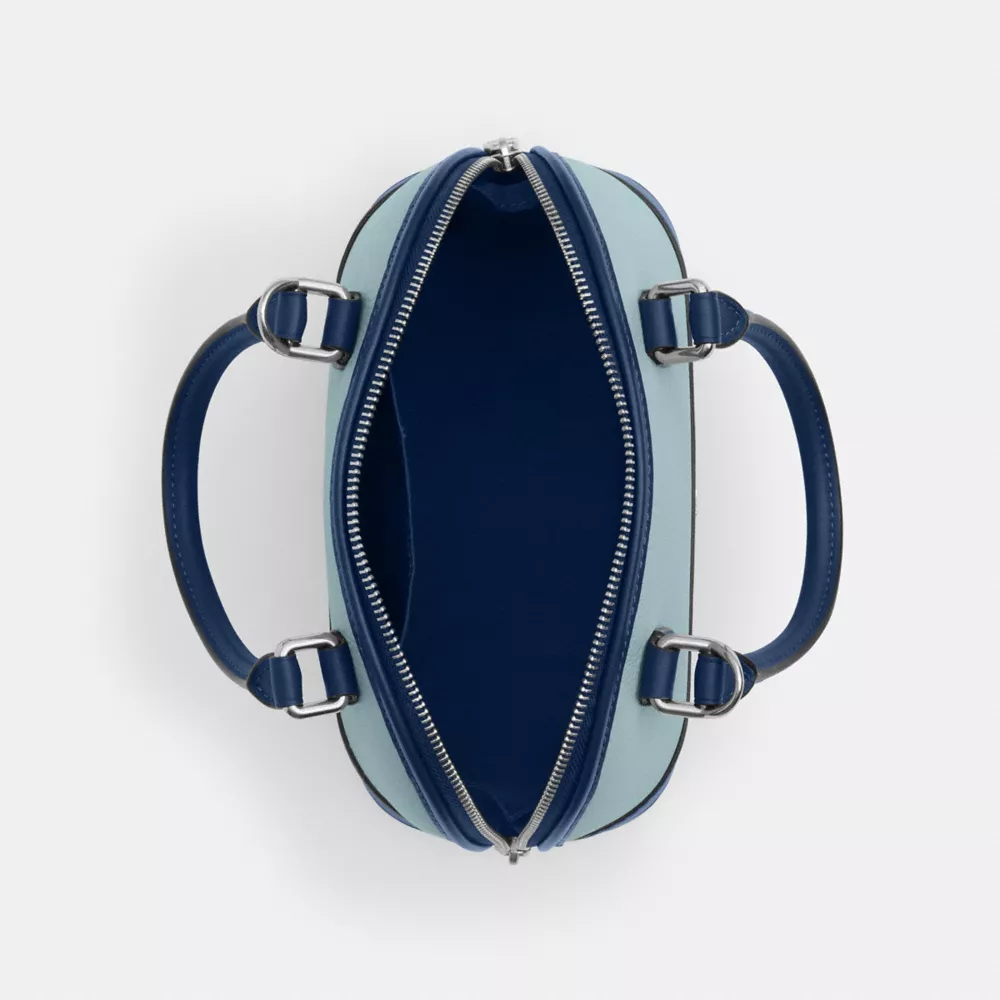 Сумка COACH Sabrina Satchel Bag In Colorblock