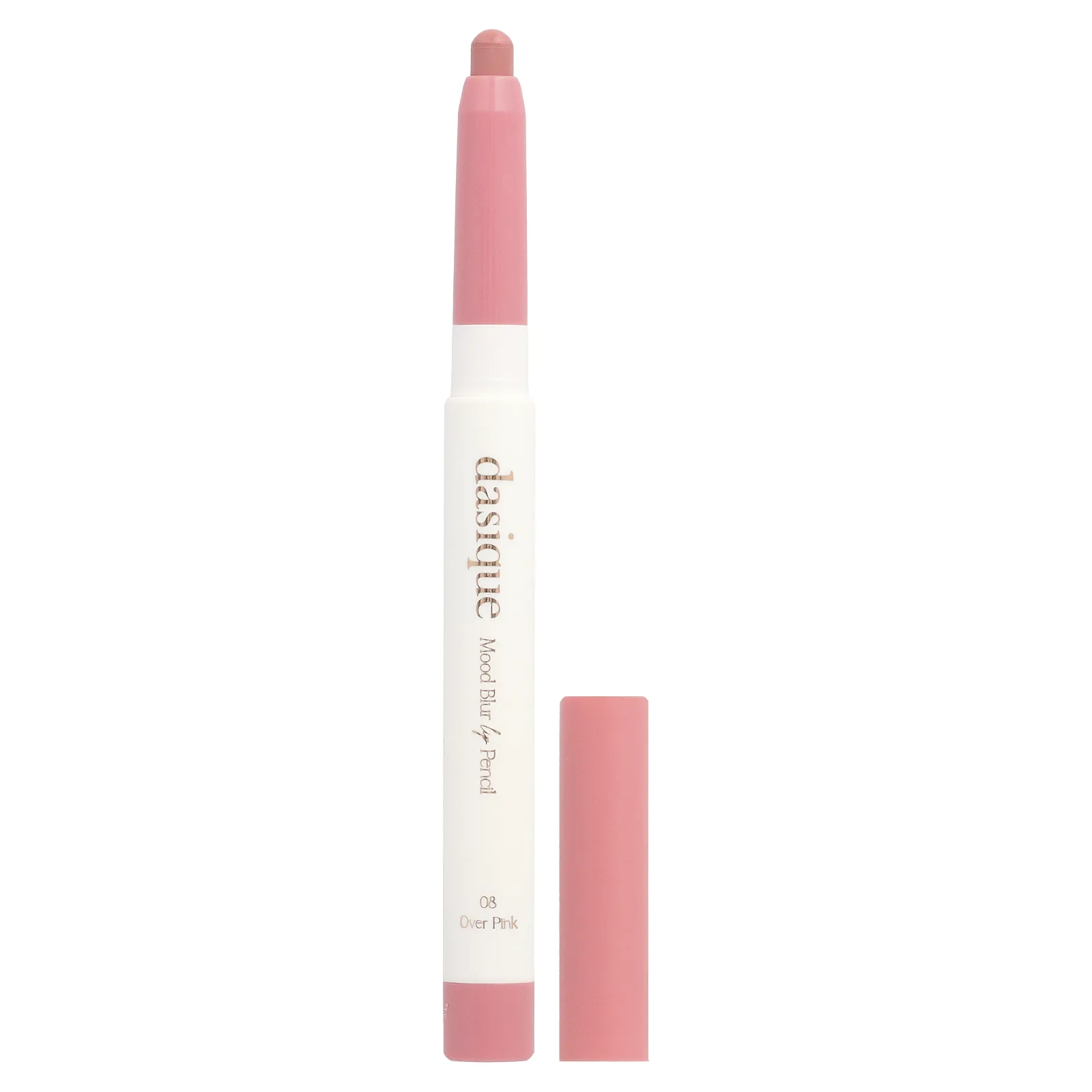Dasique, Mood Blur Lip Pencil, оттенок 08 Over Pink, 0,9 г (0,03 унции)