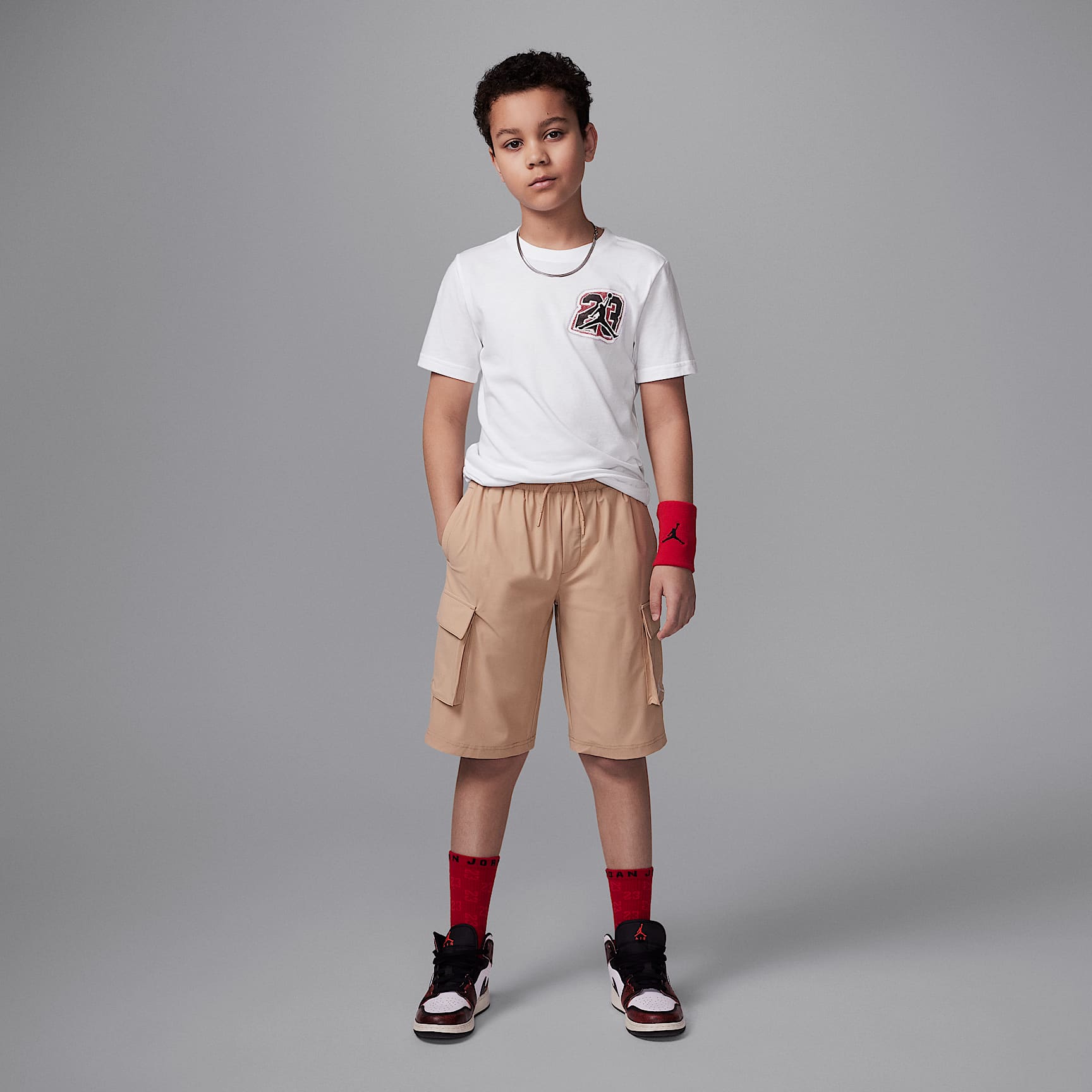 Jordan Big Kids' Jersey Collage T-Shirt