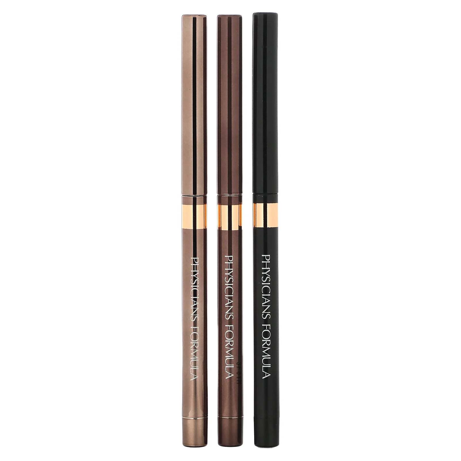Physicians Formula, мерцающие полоски, трио тональных подводок для глаз, нюдовый, 0,85 г (0,03 унции)