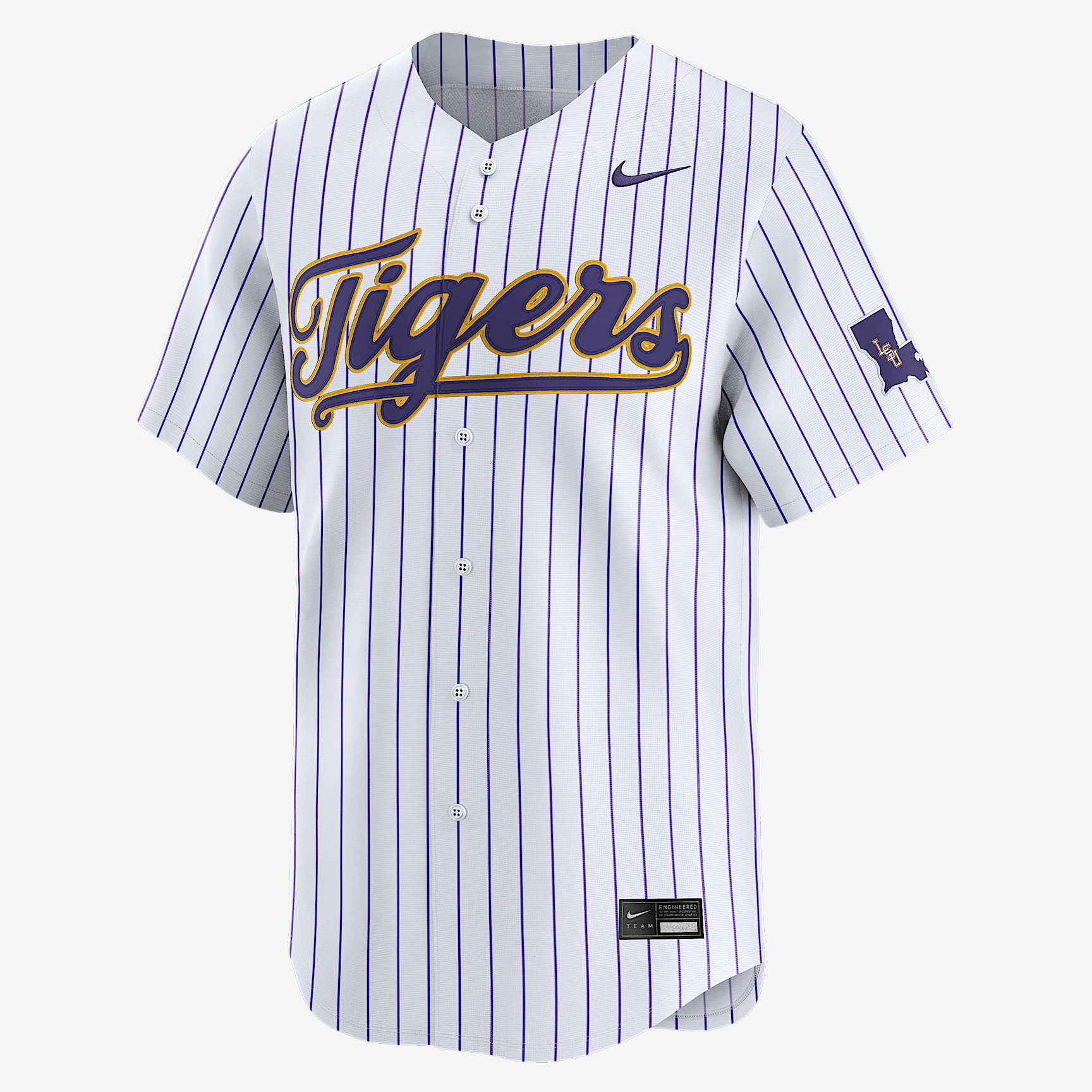 LSU Tigers Men's Nike College Limited Baseball Jersey