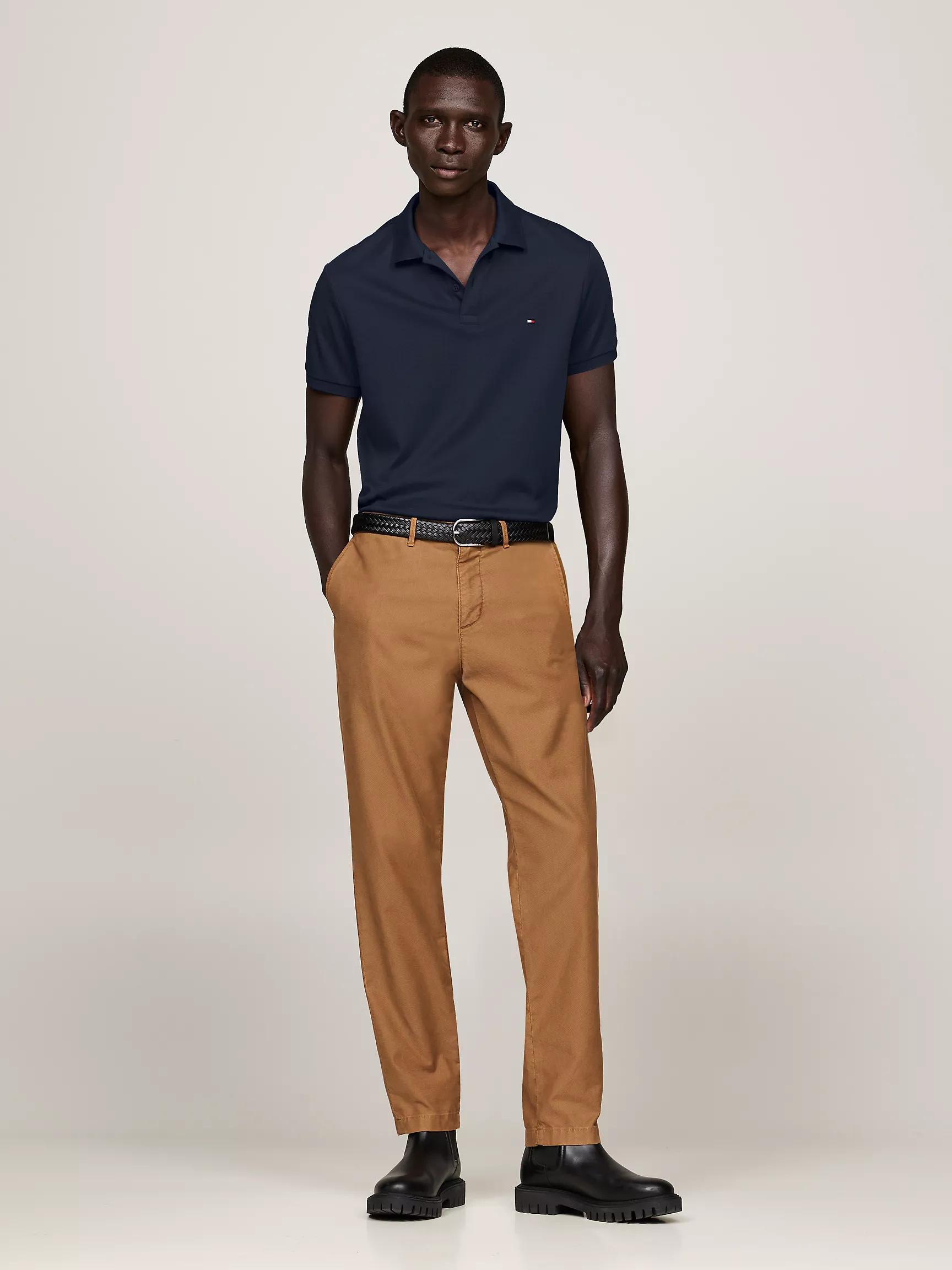 Мужское поло Tommy Hilfiger, Хлопковое поло стандартного кроя