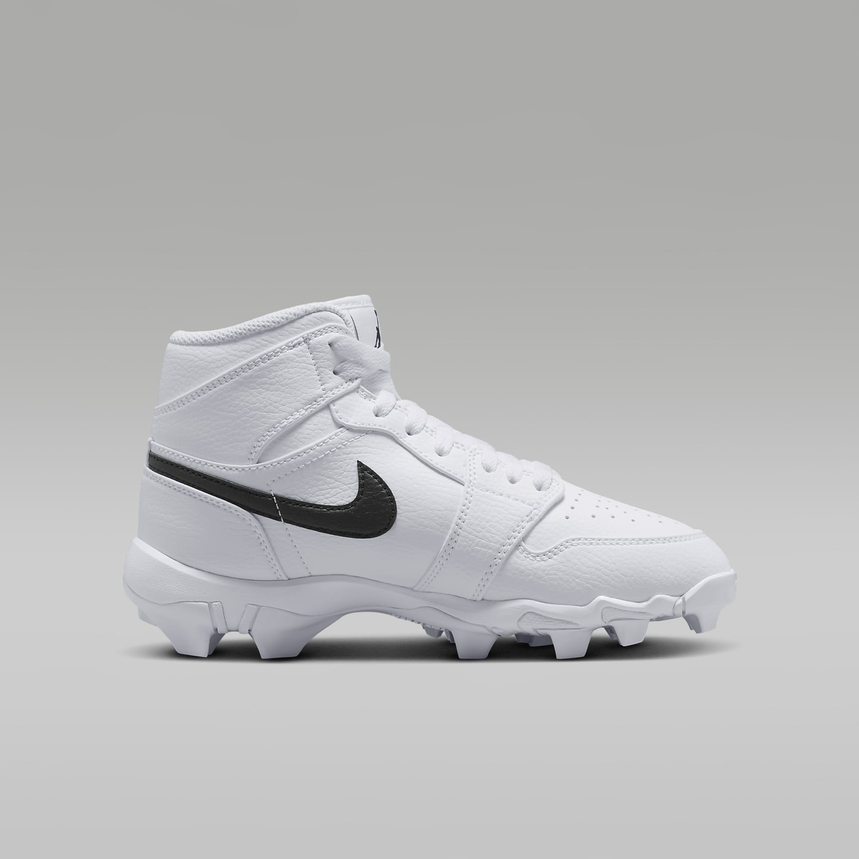 Jordan 1 Mid Little/Big Kids' Cleats