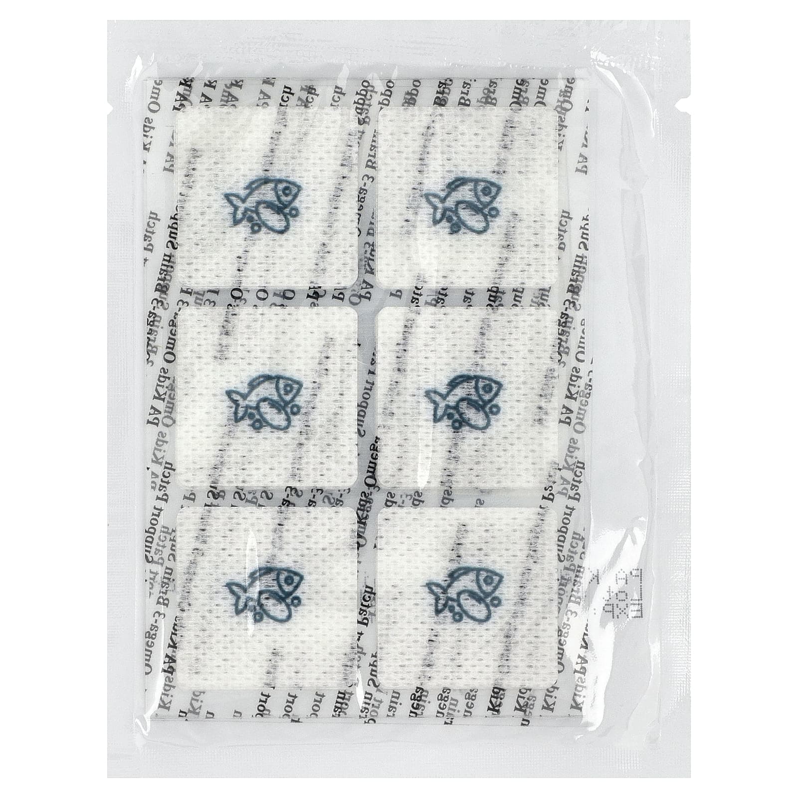 PatchAid, детский патч для поддержки мозга с омега-3, 30 патчей