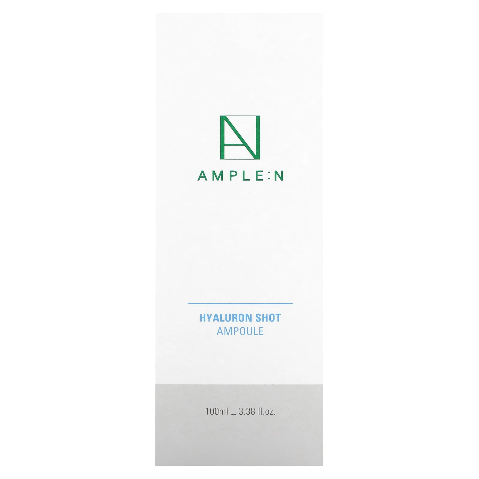 AMPLE:N, Hyaluron Shot, ампула, 100 мл (3,38 жидк. Унции)