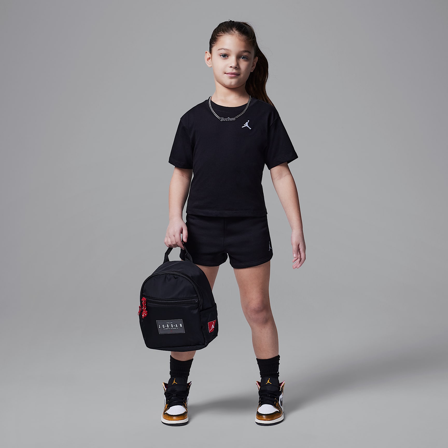 Jordan Brooklyn Essentials Little Kids' 2-Piece Fleece Shorts Set