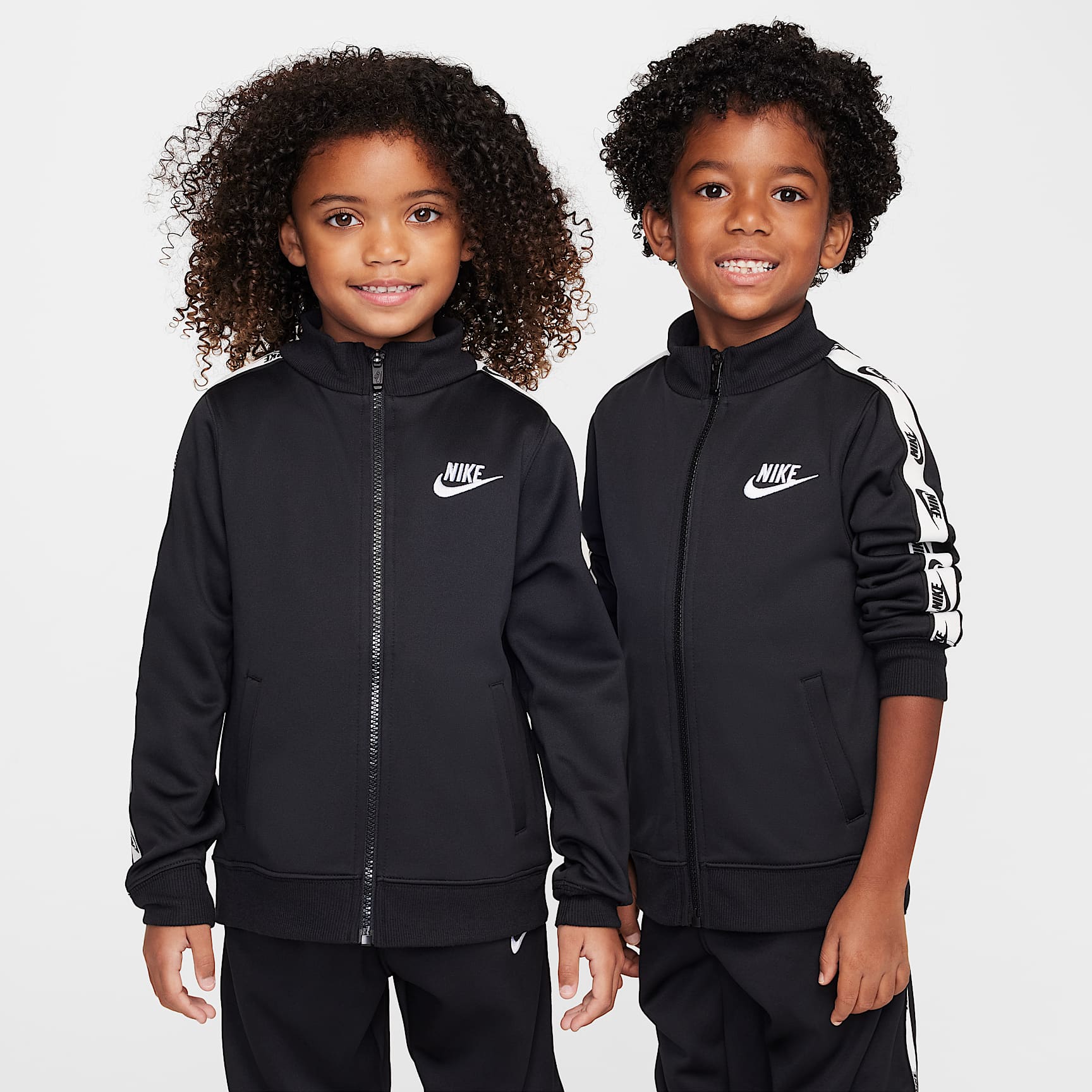 Nike Dri-FIT Little Kids' 2-Piece Full-Zip Set with Logo Taping